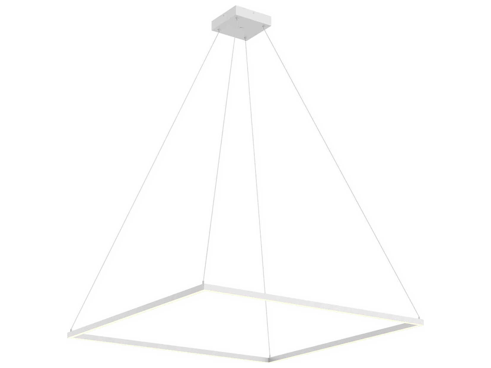 Kuzco Lighting Piazza White Linear Pendant