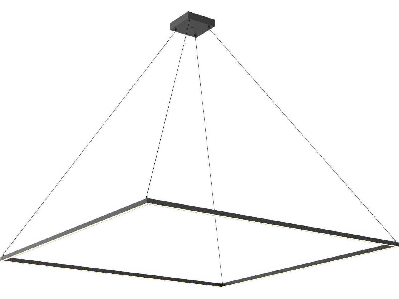 Kuzco Lighting Piazza Black Linear Pendant