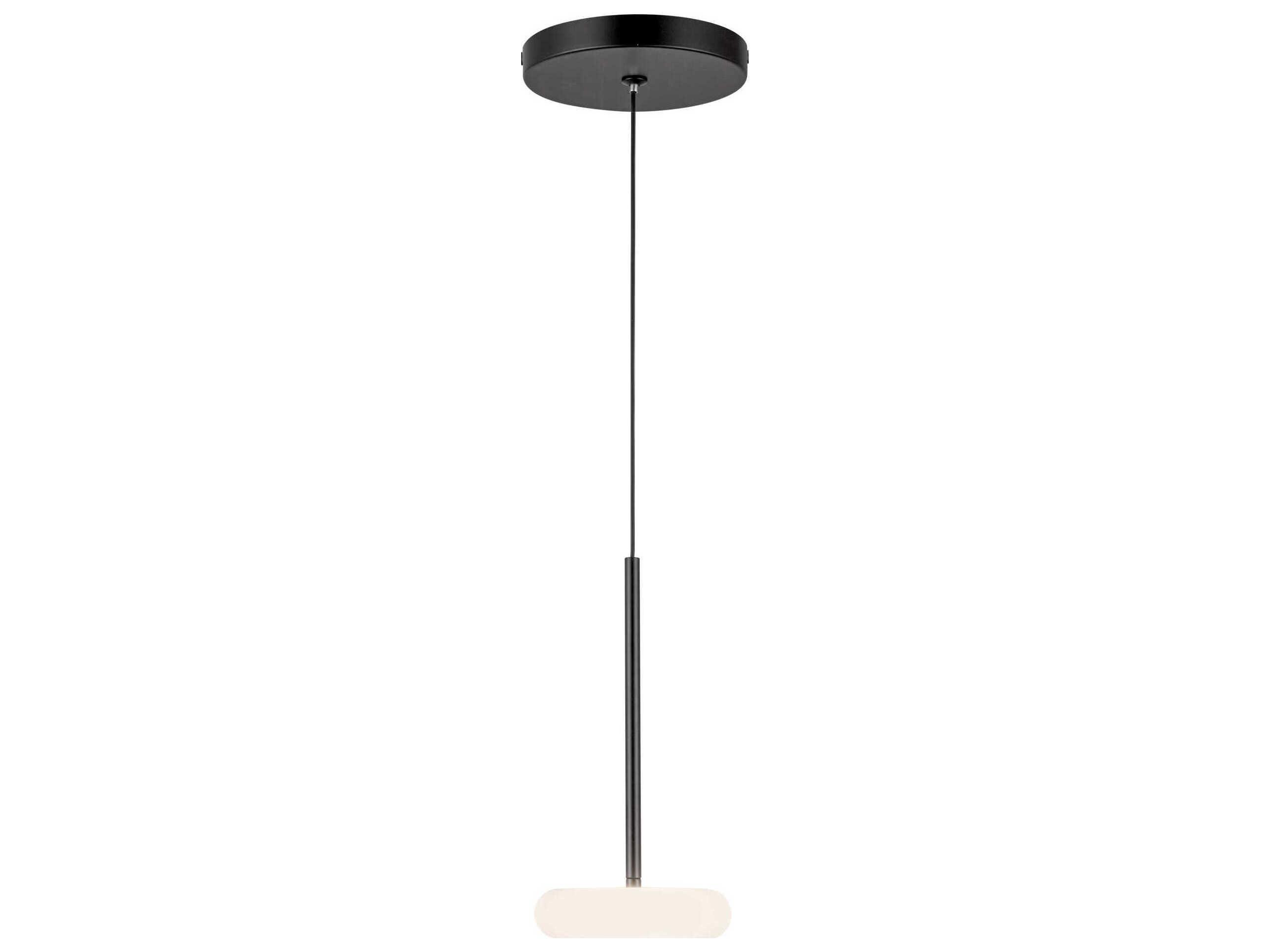 Kuzco Lighting Stephord Black Round Mini Pendant