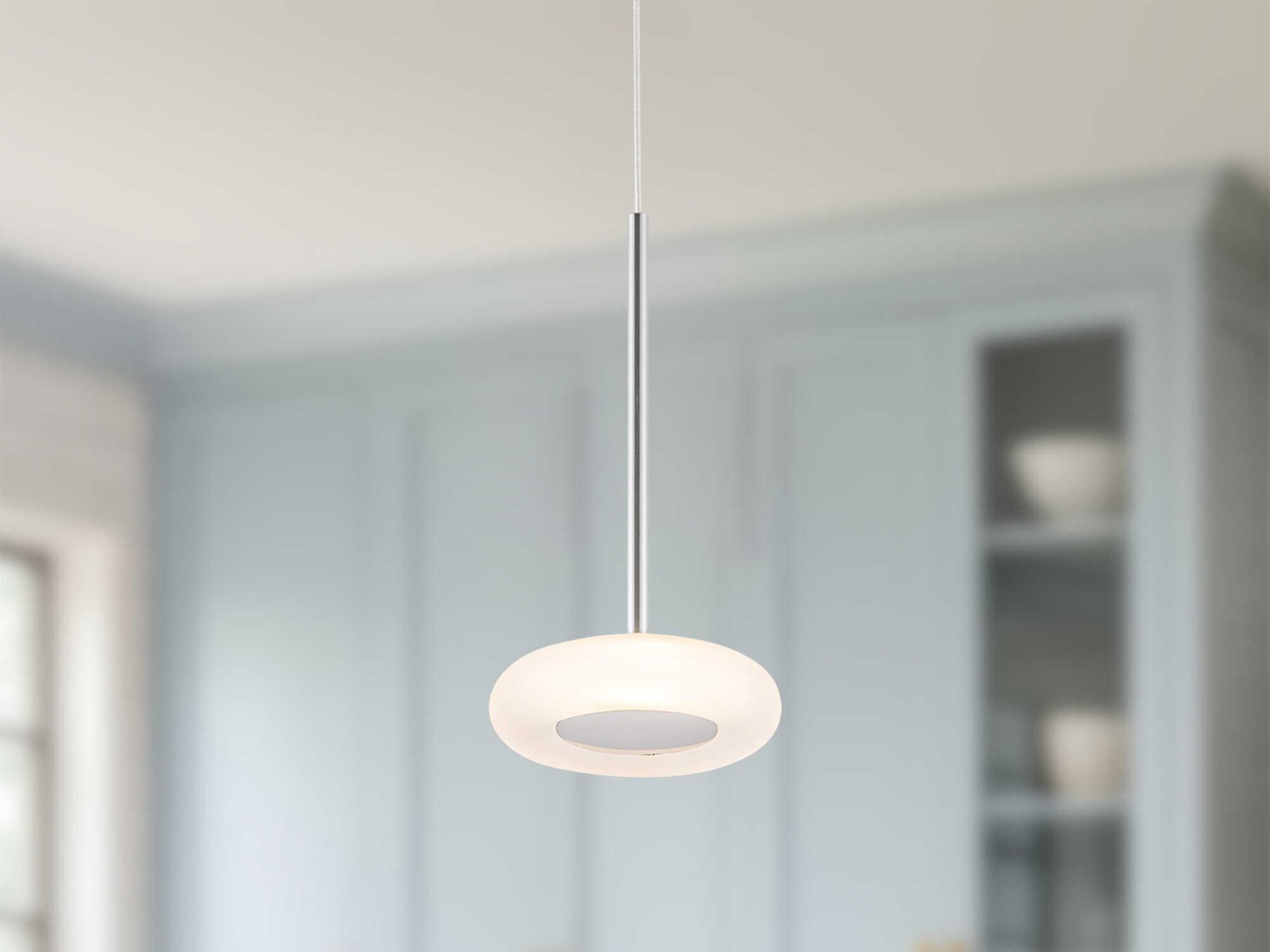 Kuzco Lighting Stephord Chrome Round Mini Pendant