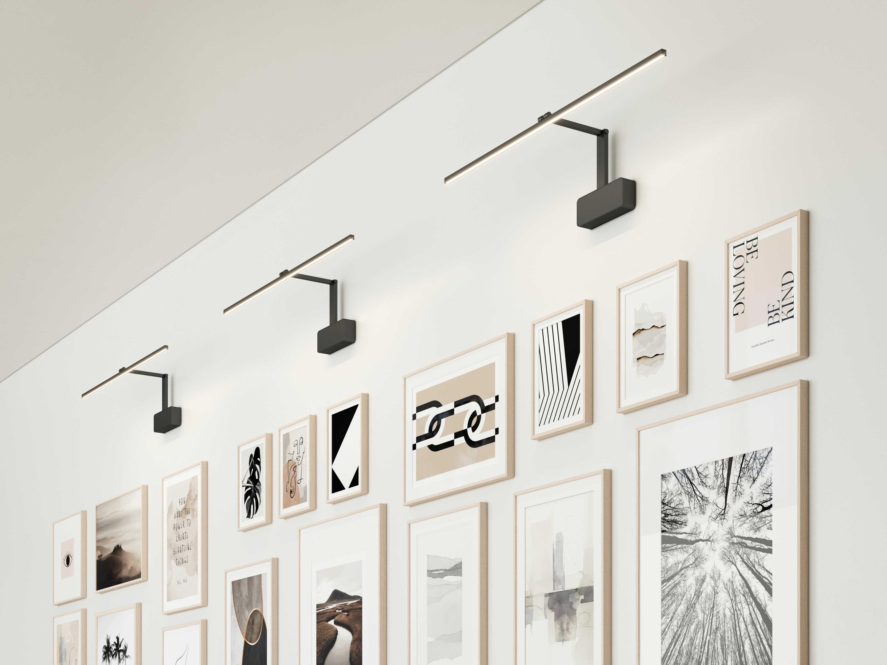 Kuzco Lighting Vega Minor Black Picture Light