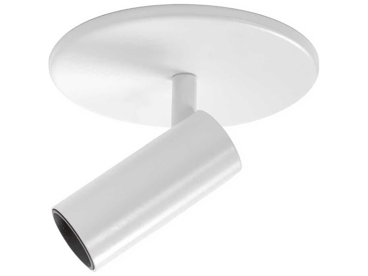 Kuzco Lighting Downey White Cylinder Semi Flush Mount