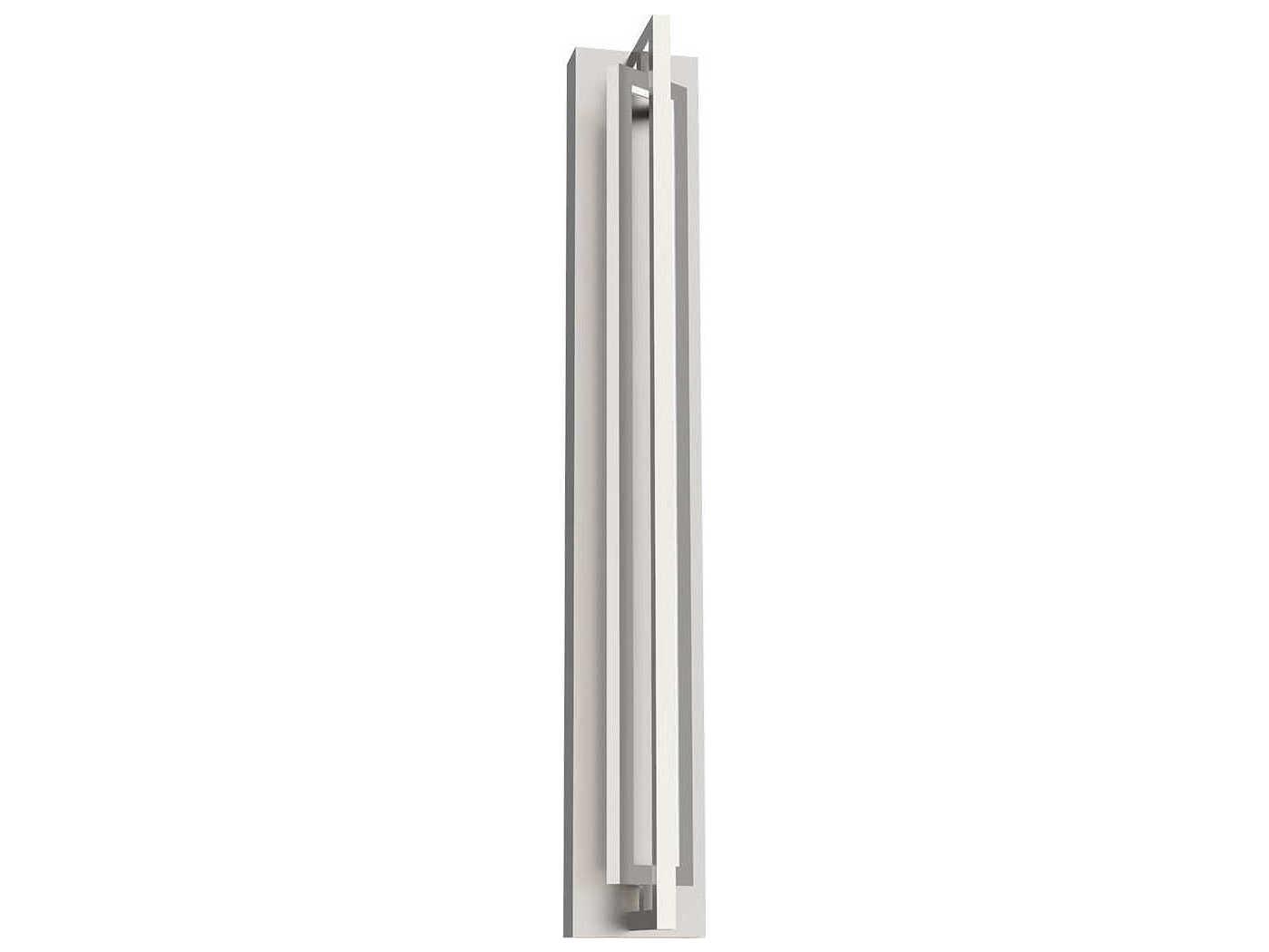 Kuzco Lighting Mondrian Brushed Nickel Linear Semi Flush Mount