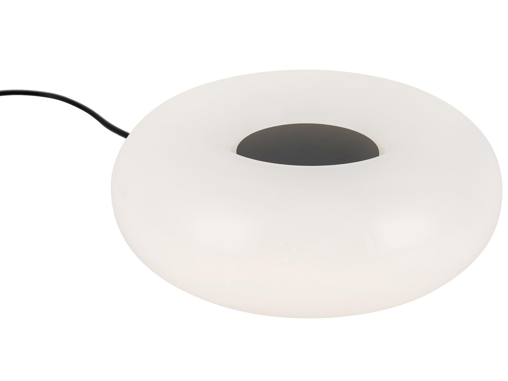 Kuzco Lighting Nimbus Black Matte Opal Glass Table Lamp