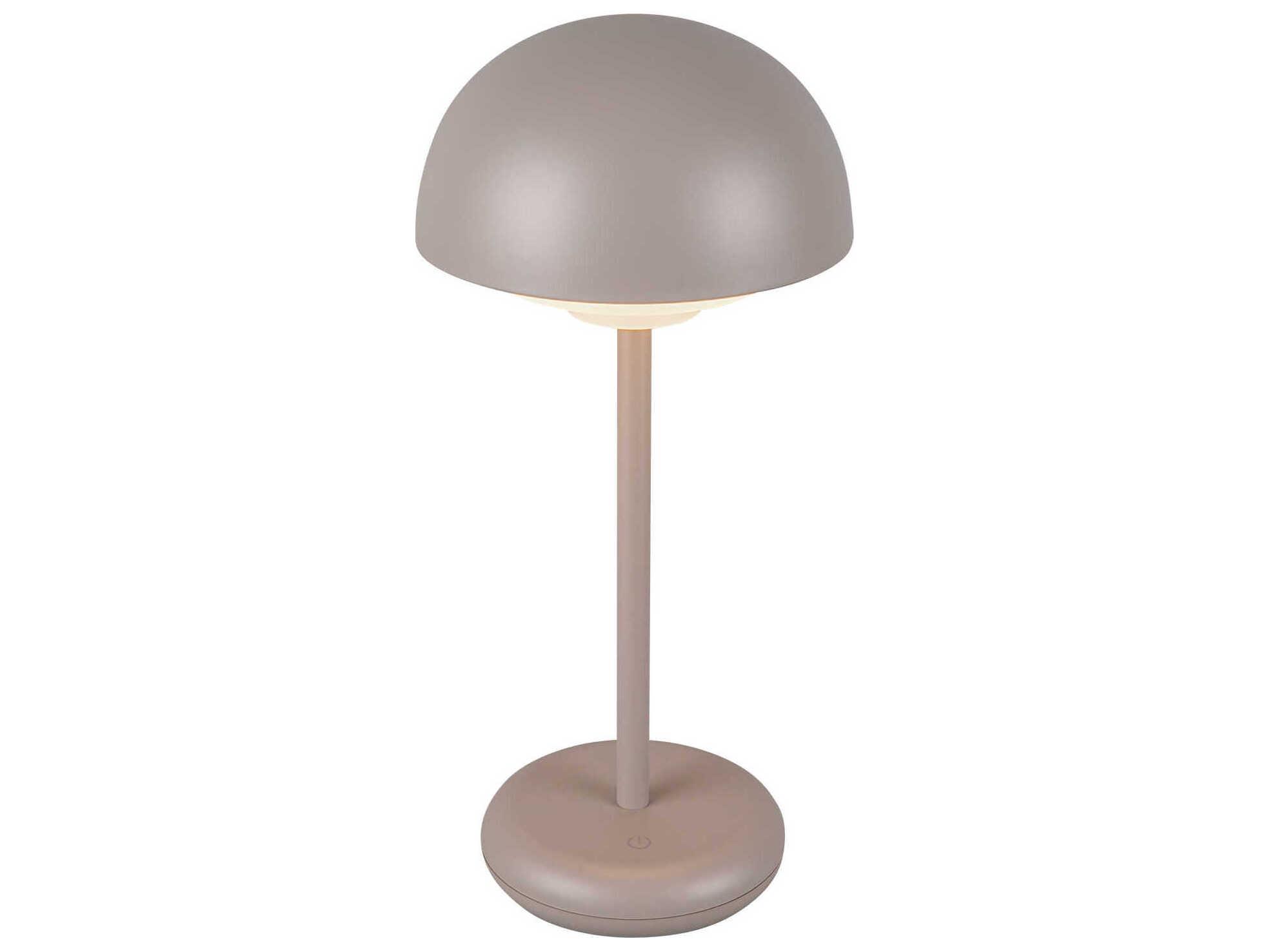 Kuzco Lighting Hinata Moonstone Gray Table Lamp