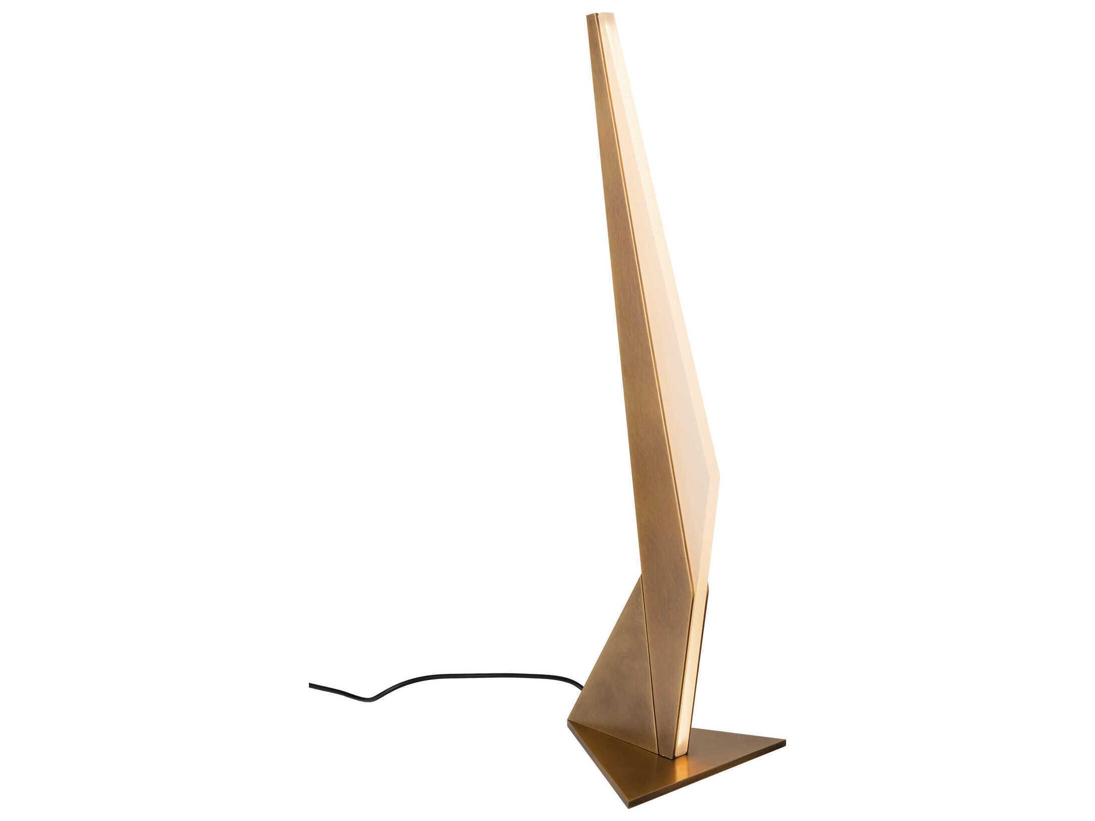 Kuzco Lighting Tachi Vintage Brass Table Lamp