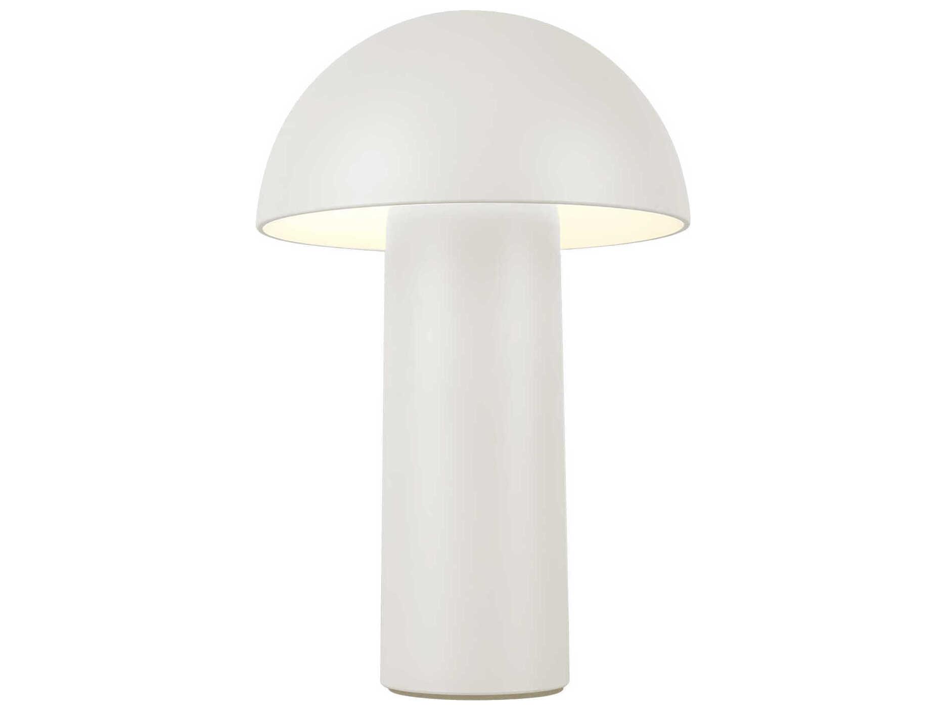 Kuzco Lighting Setas Cream White Table Lamp