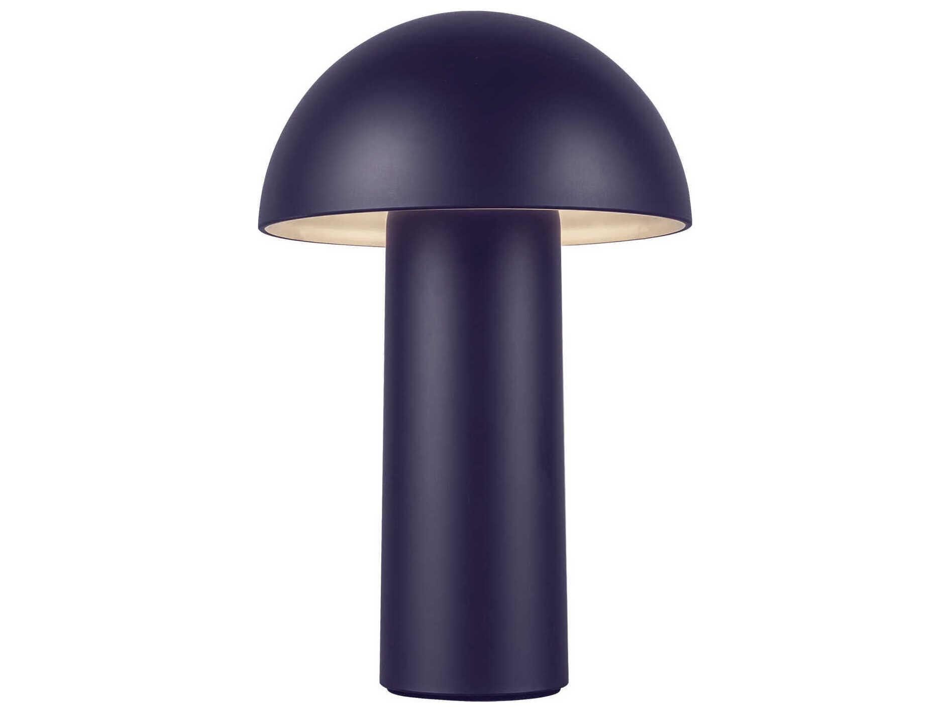 Kuzco Lighting Setas Navy Blue Table Lamp