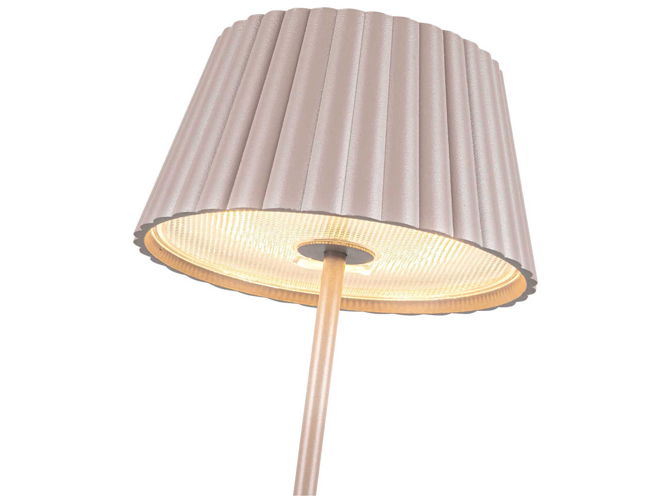 Kuzco Lighting Dario Moonstone Gray Table Lamp