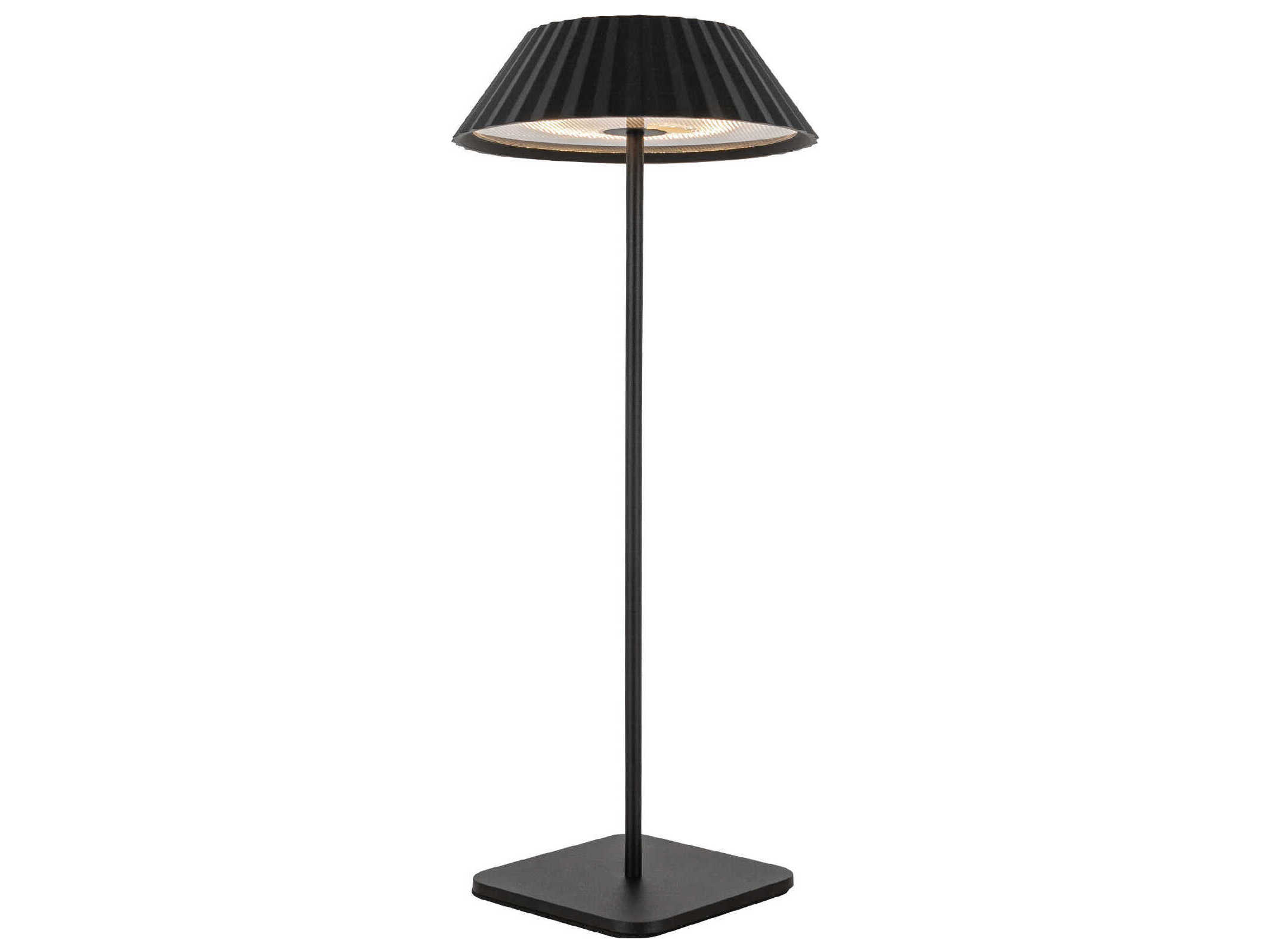 Kuzco Lighting Pela Black Table Lamp