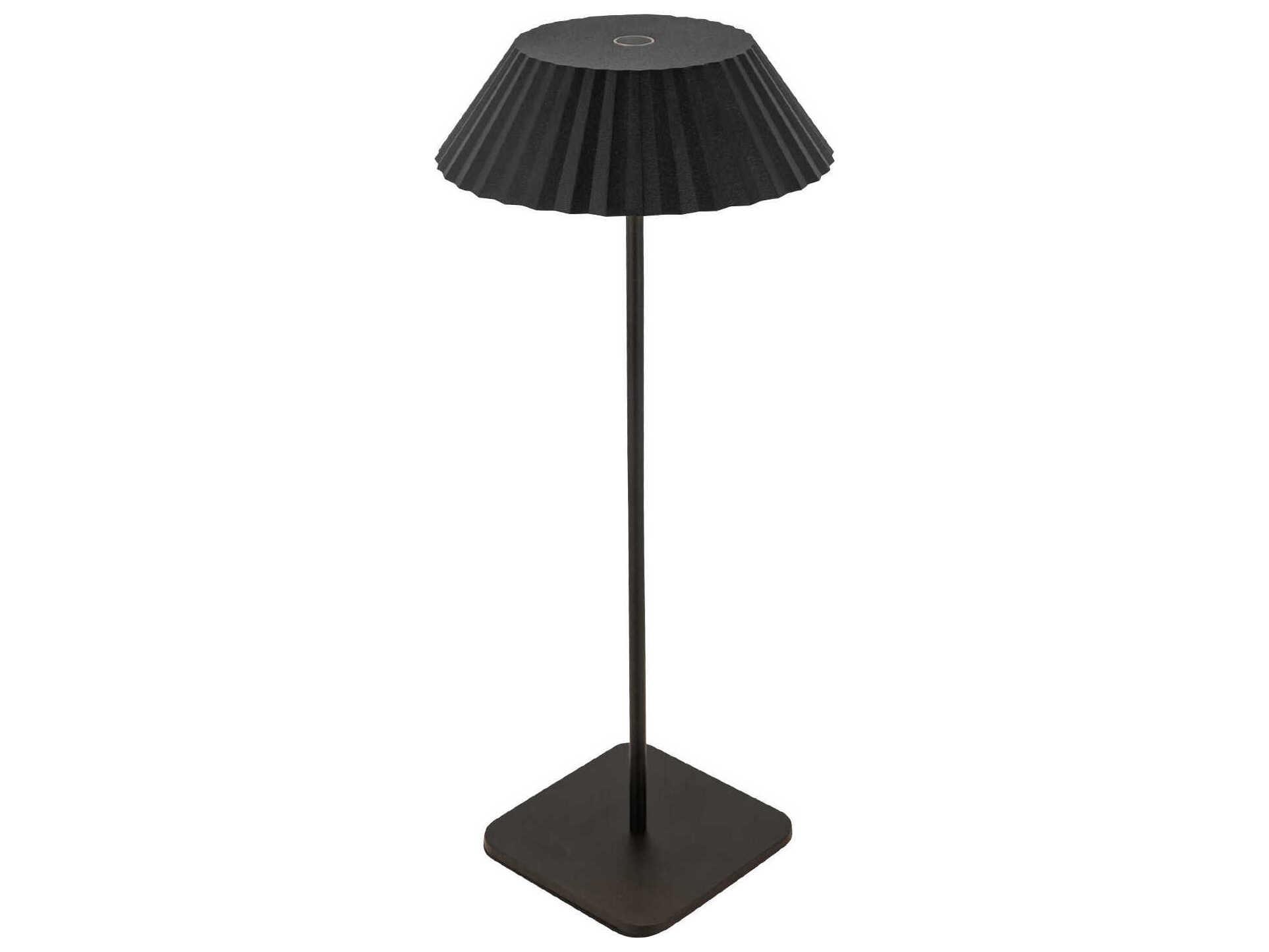 Kuzco Lighting Pela Black Table Lamp