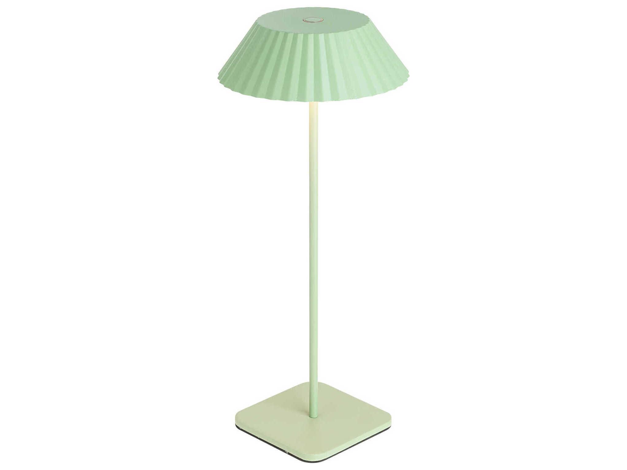 Kuzco Lighting Pela Sage Green Table Lamp