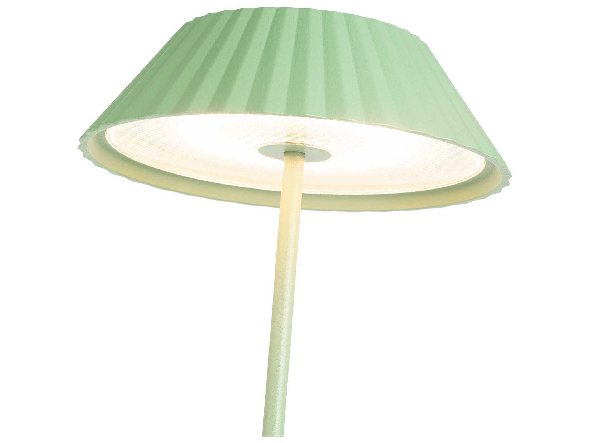 Kuzco Lighting Pela Sage Green Table Lamp