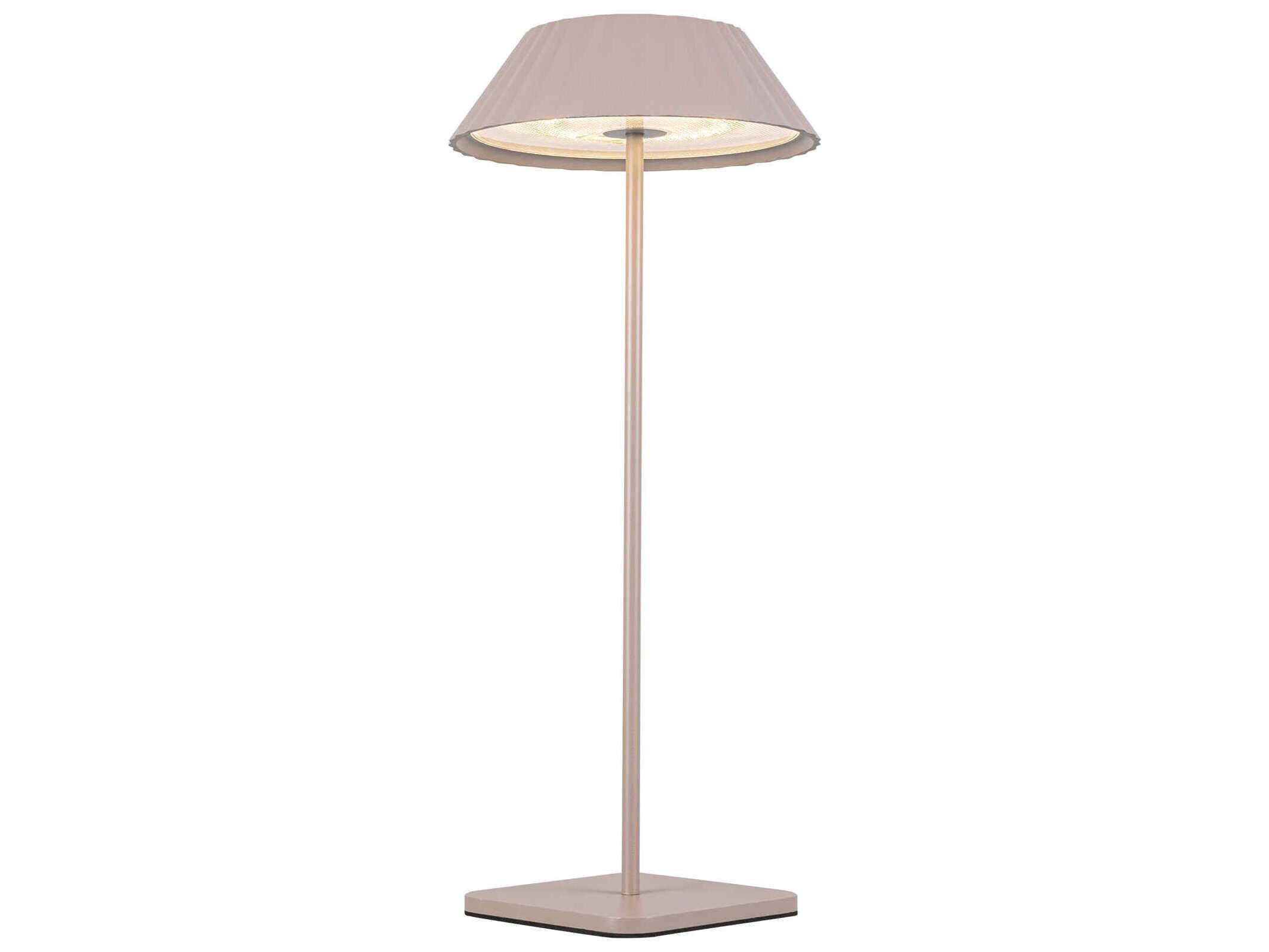 Kuzco Lighting Pela Moonstone Gray Table Lamp