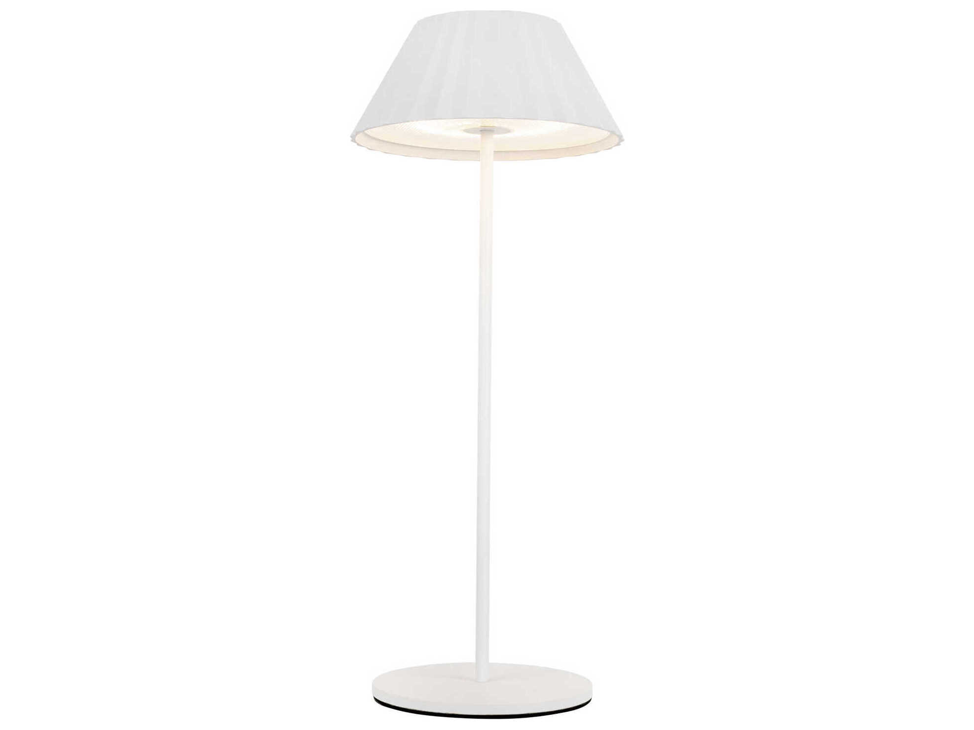 Kuzco Lighting Zola White Table Lamp