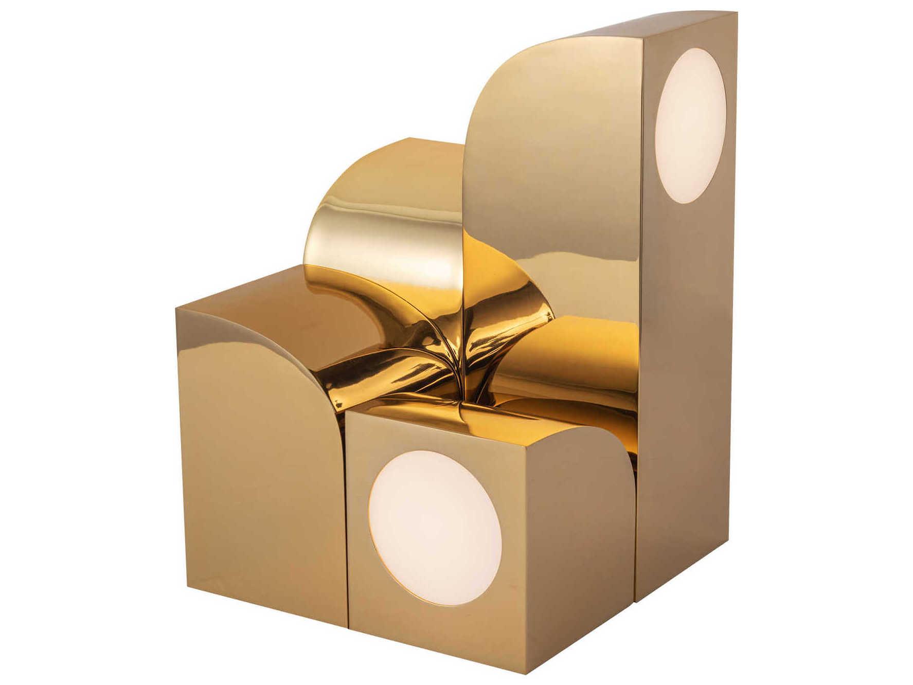 Kuzco Lighting Gypsum Polished Brass Table Lamp