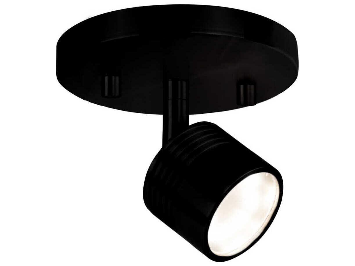 Kuzco Lighting Lyra Black Cylinder Track & Rail Light