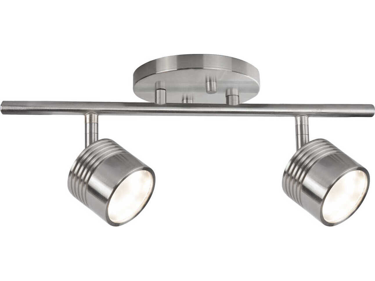 Kuzco Lighting Lyra Brushed Nickel Cylinder Track & Rail Light
