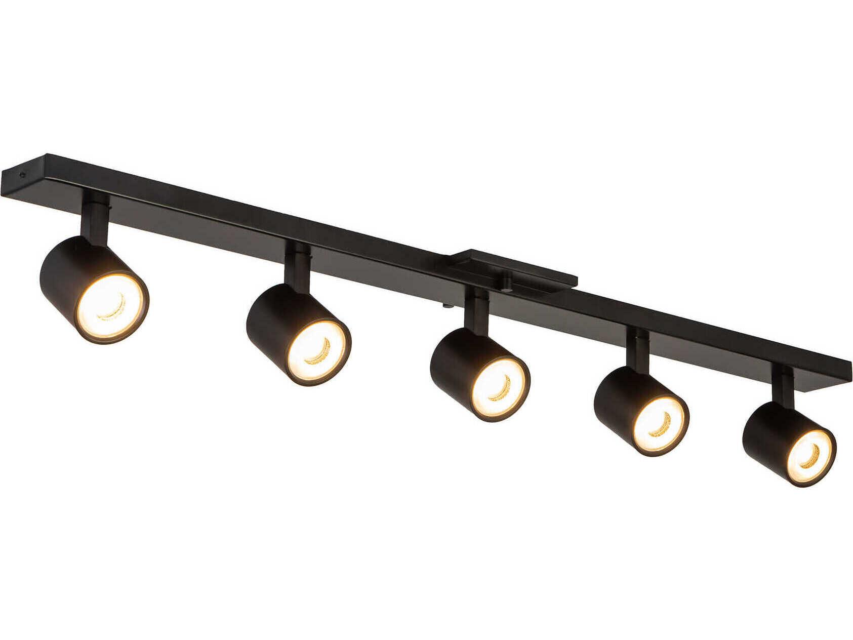 Kuzco Lighting Arnold Black Cylinder Track & Rail Light