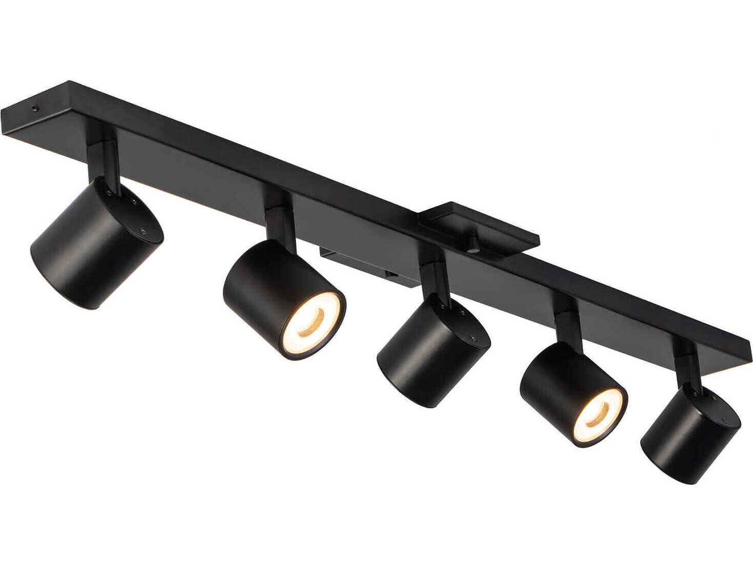 Kuzco Lighting Arnold Black Cylinder Track & Rail Light