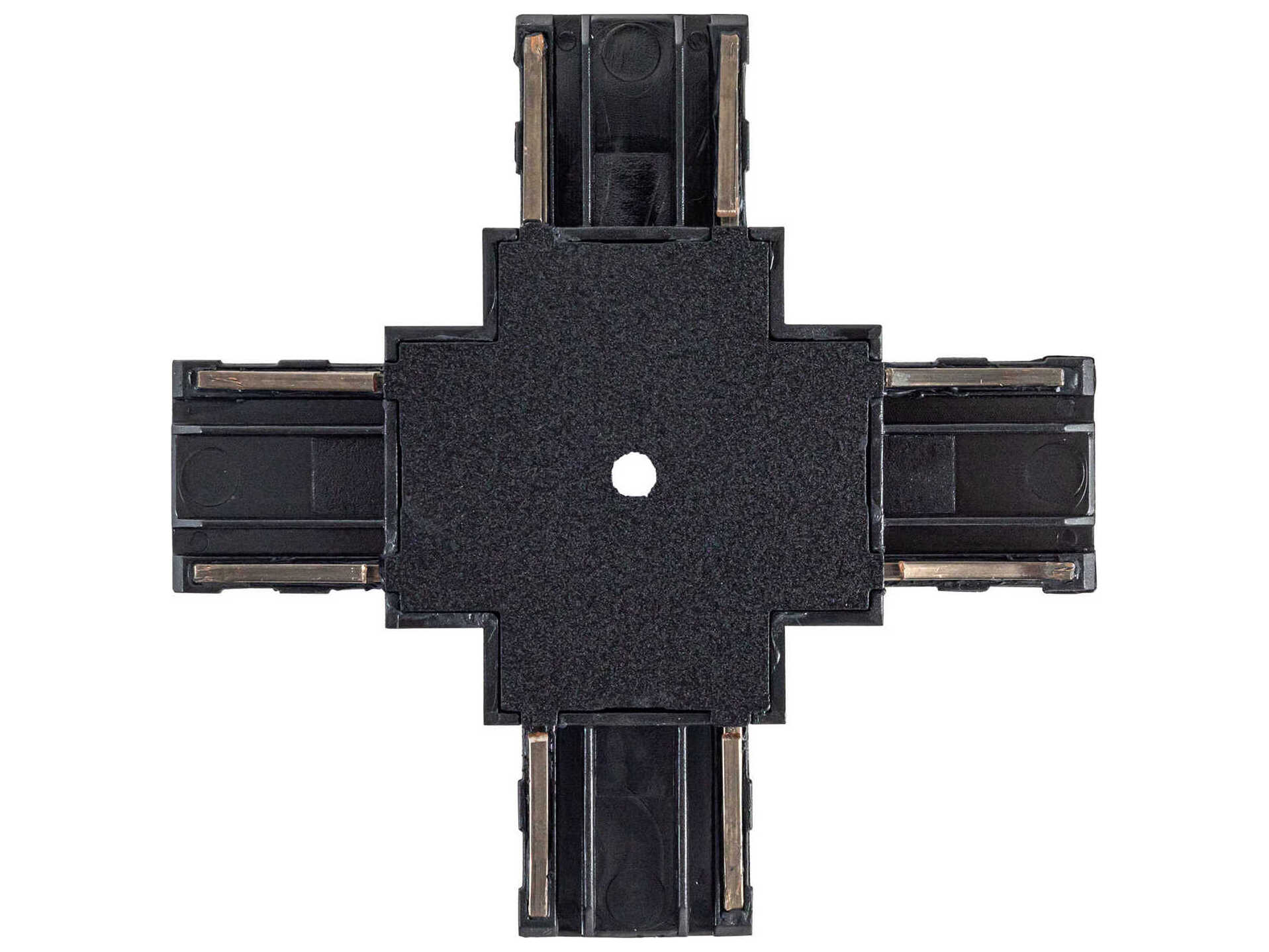Kuzco Lighting Trilo Track X-Connector Black Connector
