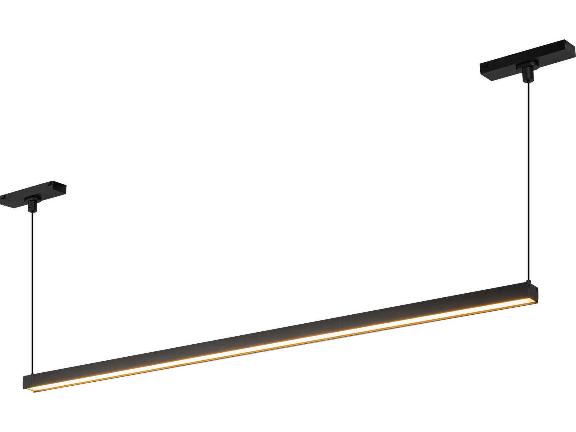 Kuzco Lighting Mira Black Trilo Track Linear Pendant