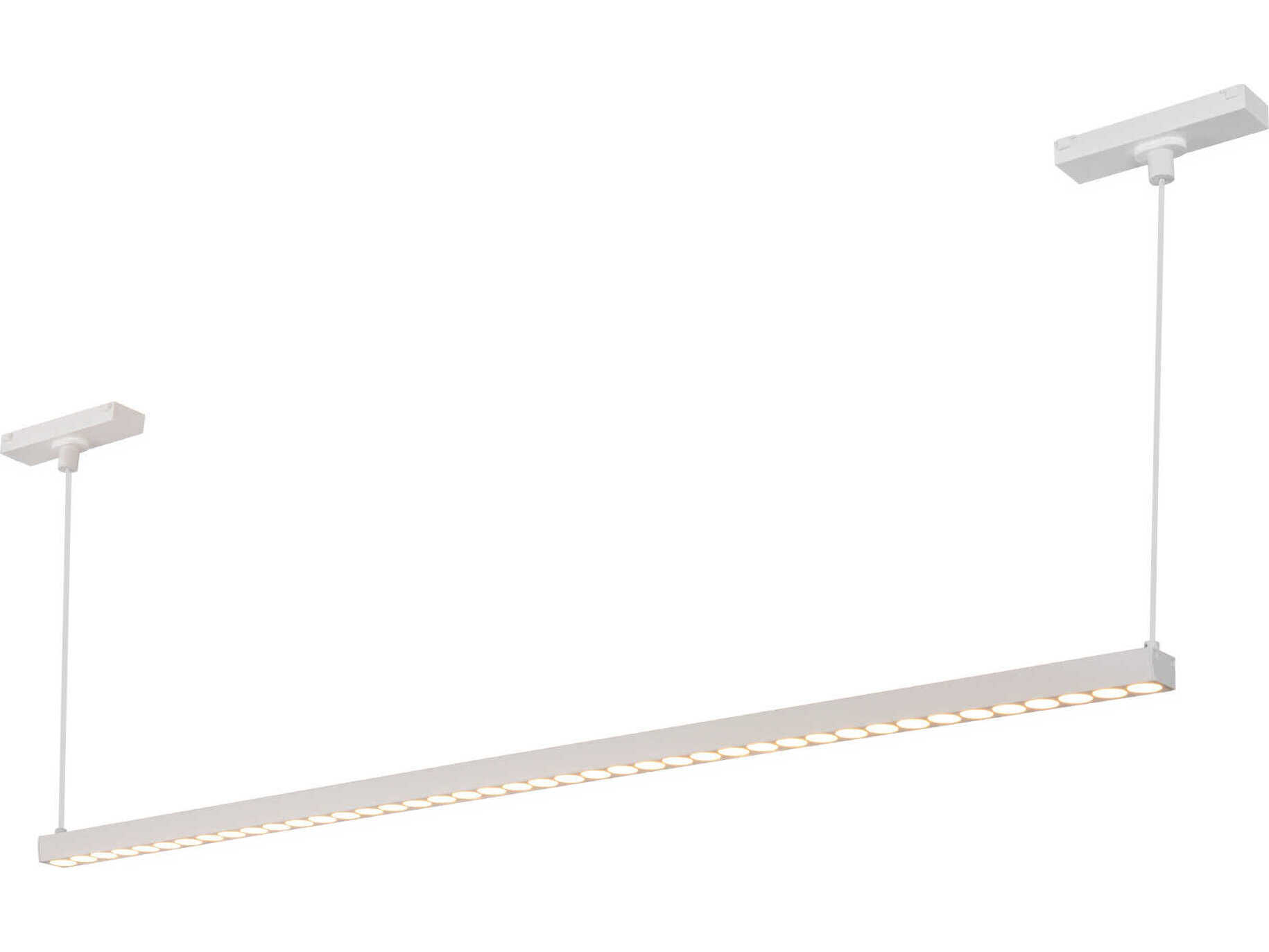 Kuzco Lighting Kyan White Trilo Track Linear Pendant