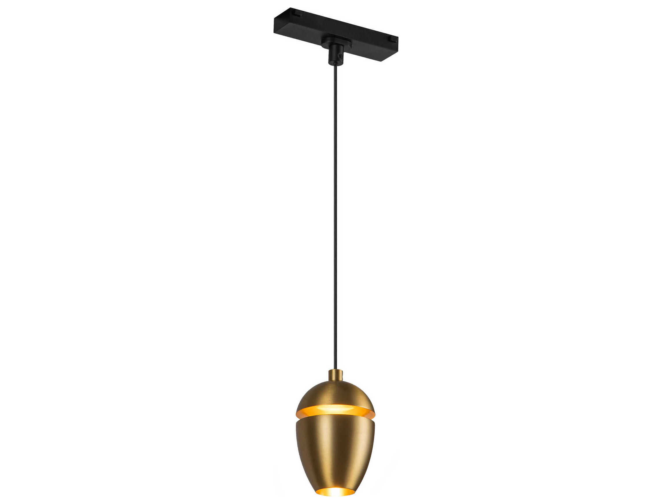 Kuzco Lighting Eloa Brushed Gold Trilo Track Pendant