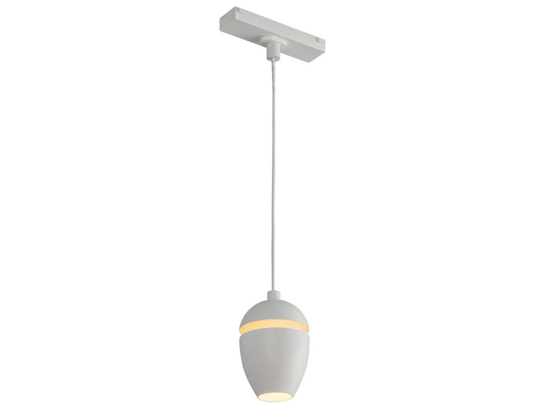 Kuzco Lighting Eloa White Trilo Track Pendant