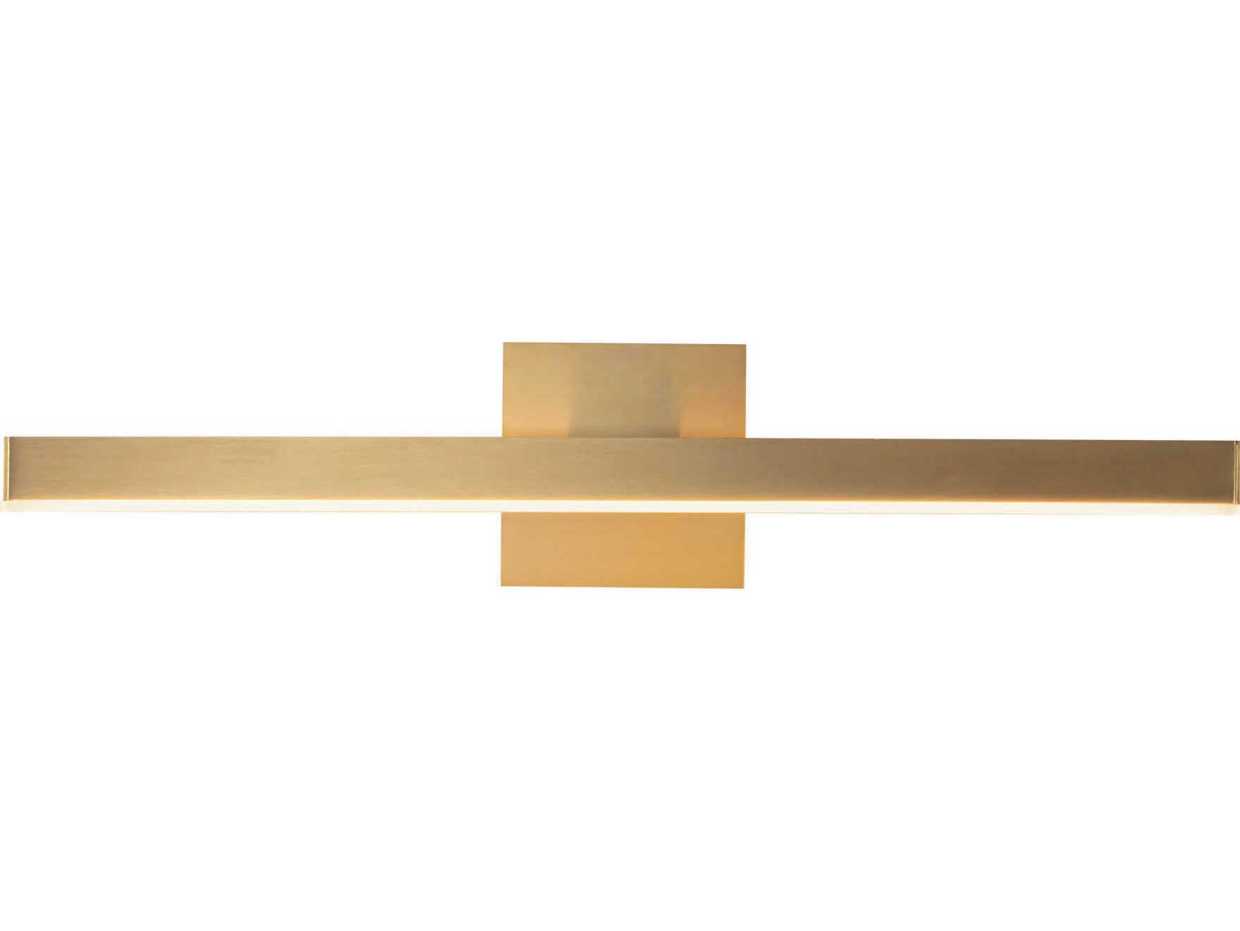 Kuzco Lighting Vega Brushed Gold Vanity Light