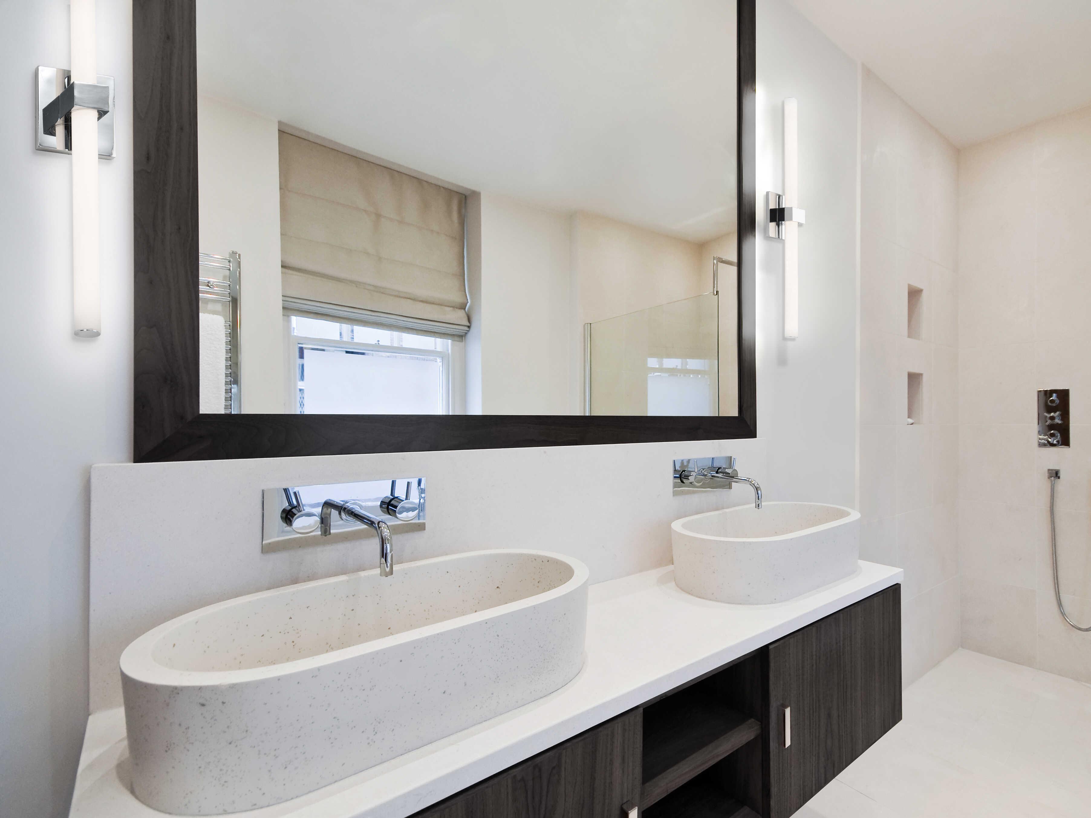 Kuzco Lighting Fresno Chrome Vanity Light