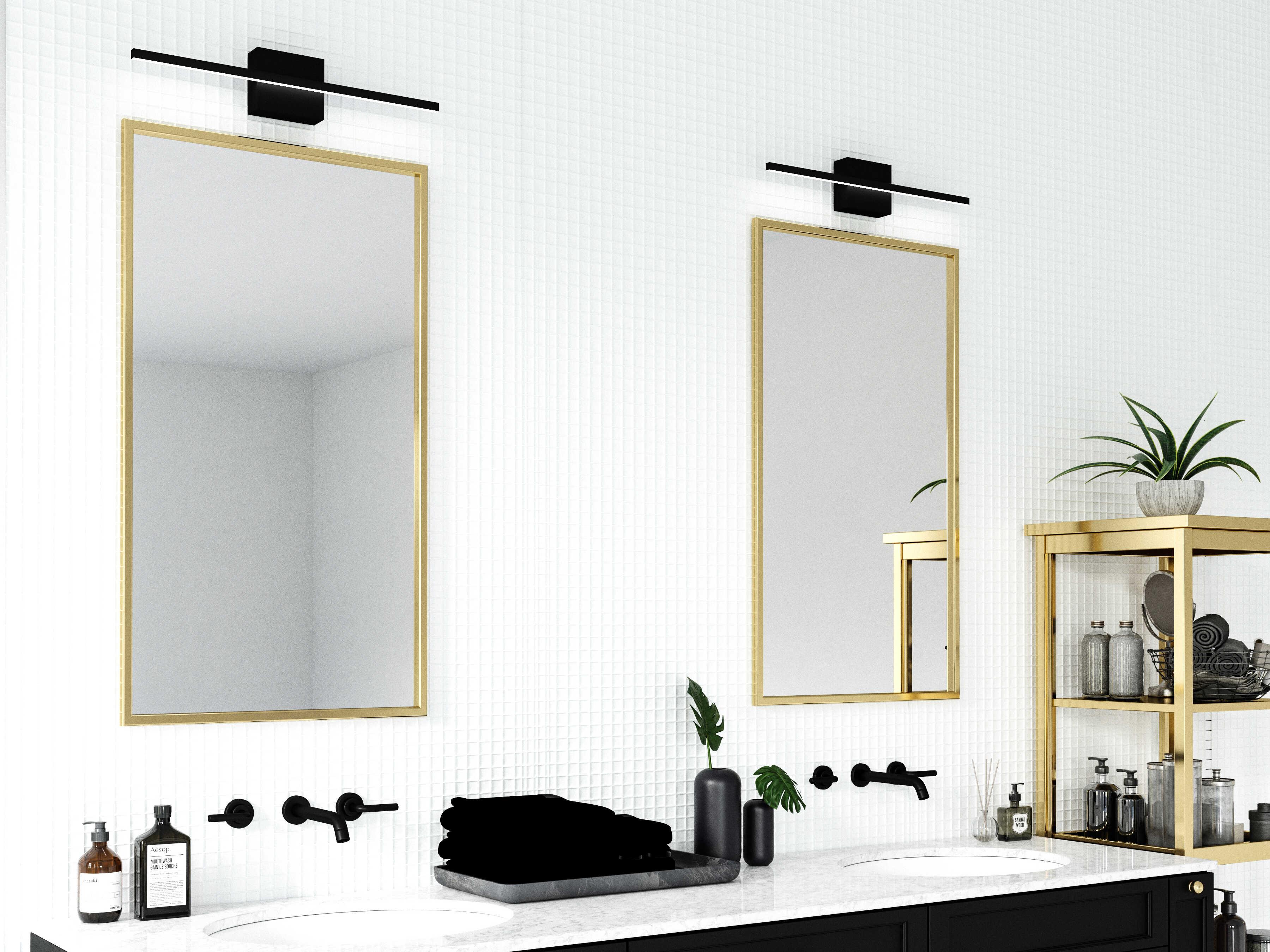 Kuzco Lighting Vega Minor Black Vanity Light