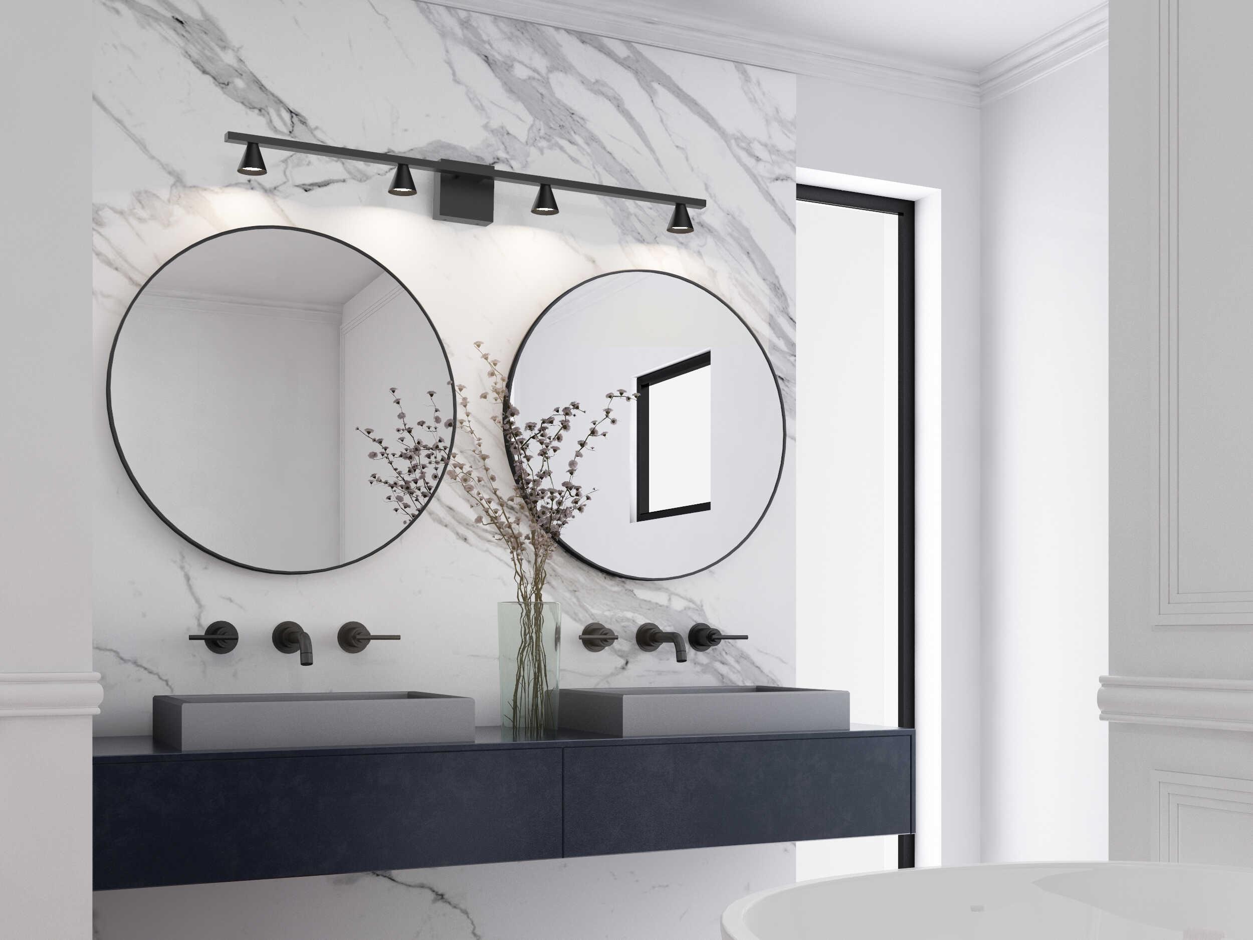 Kuzco Lighting Dune Black Vanity Light