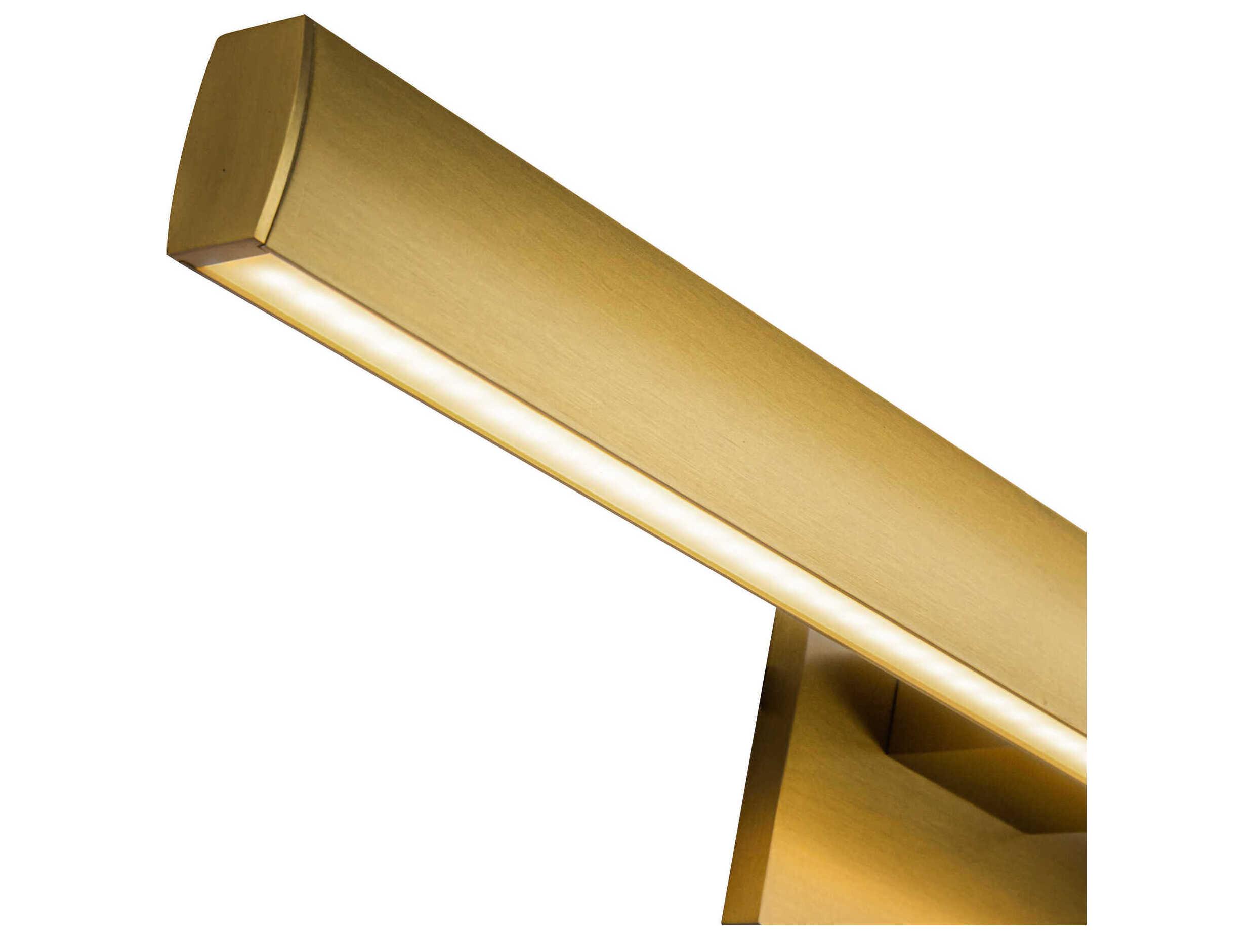 Kuzco Lighting Vera Brushed Gold Vanity Light