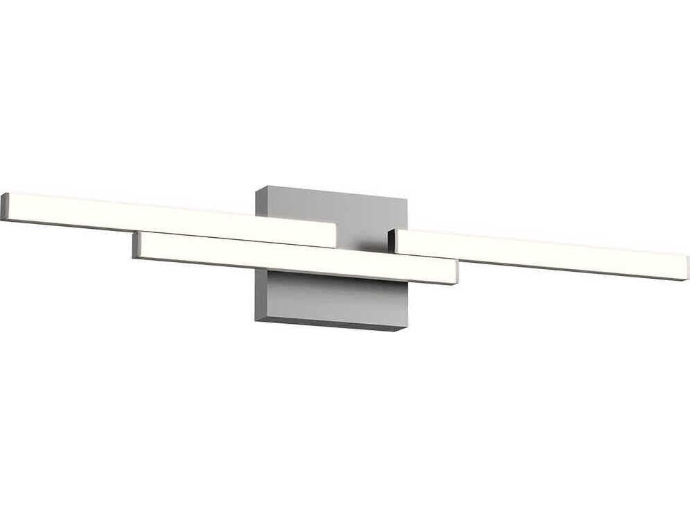 Kuzco Lighting Anello Minor Brushed Nickel Vanity Light