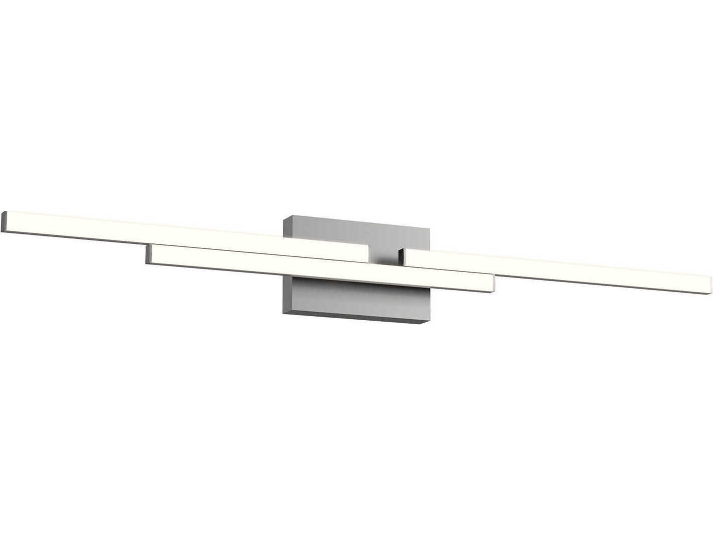 Kuzco Lighting Anello Minor Brushed Nickel Vanity Light