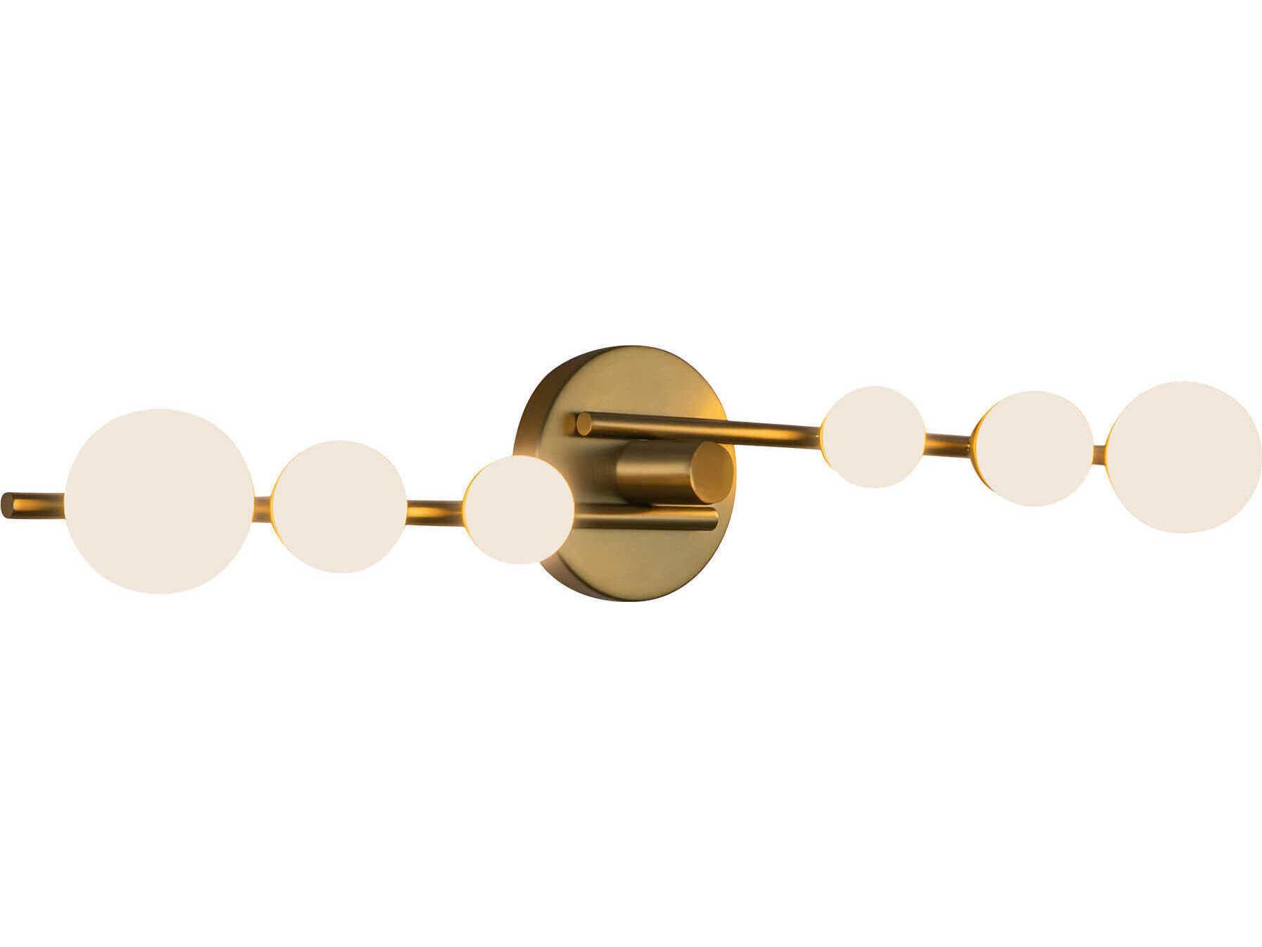 Kuzco Lighting Juniper Brushed Gold Wall Sconce