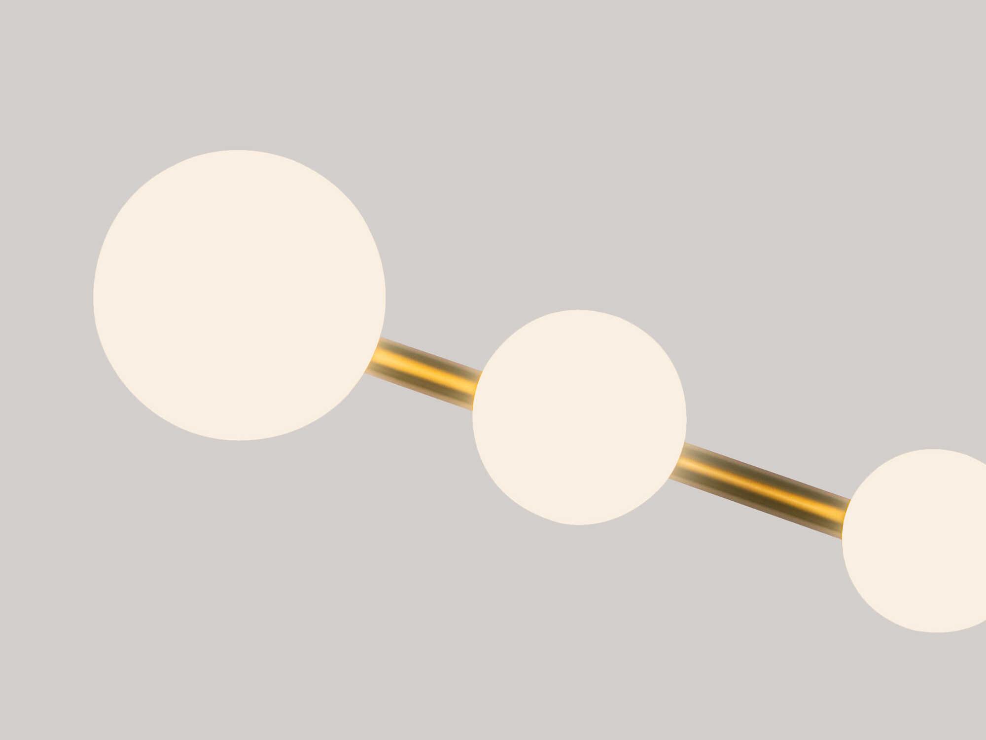 Kuzco Lighting Juniper Brushed Gold Wall Sconce