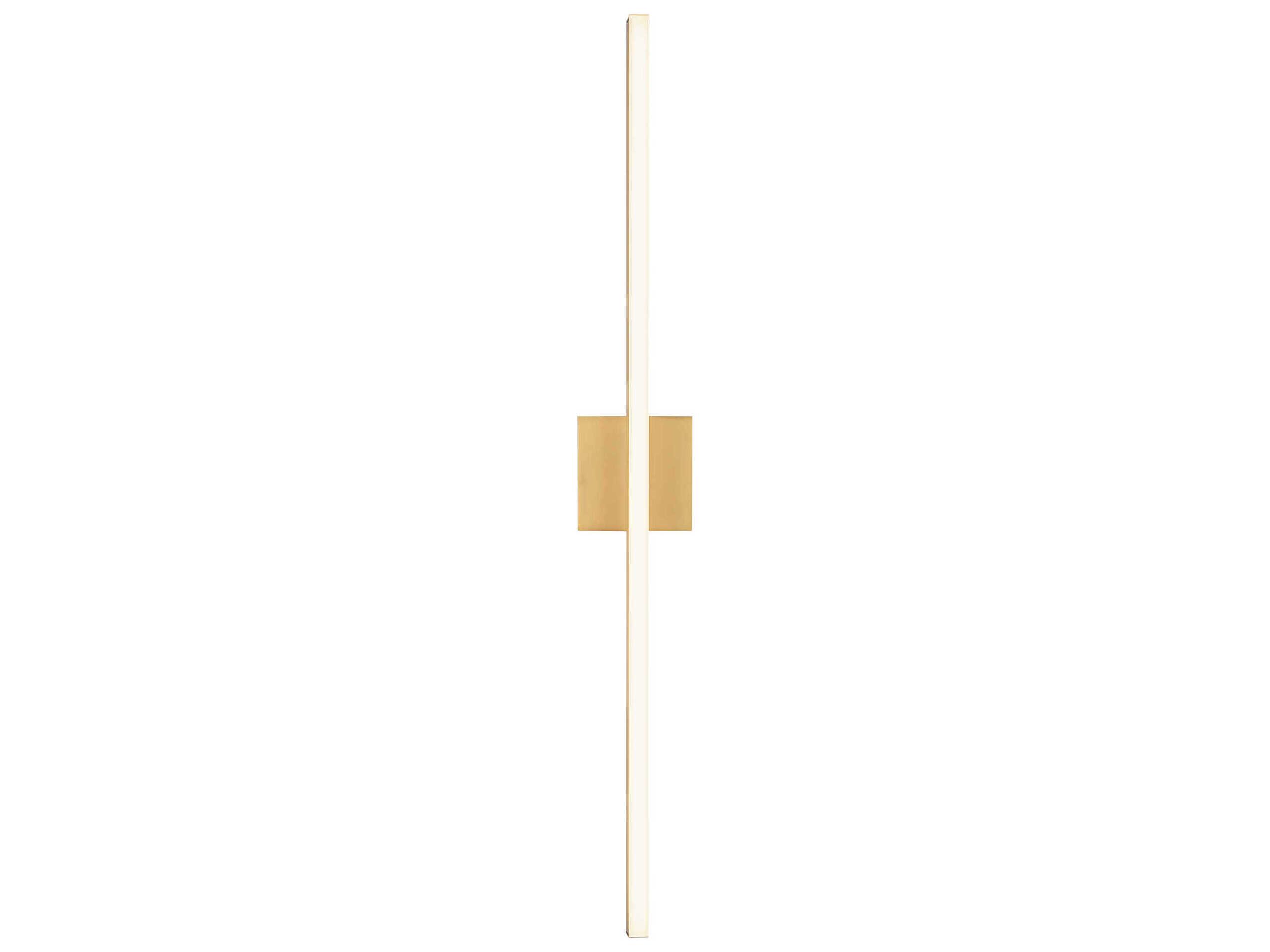 Kuzco Lighting Vega Brushed Gold Wall Sconce