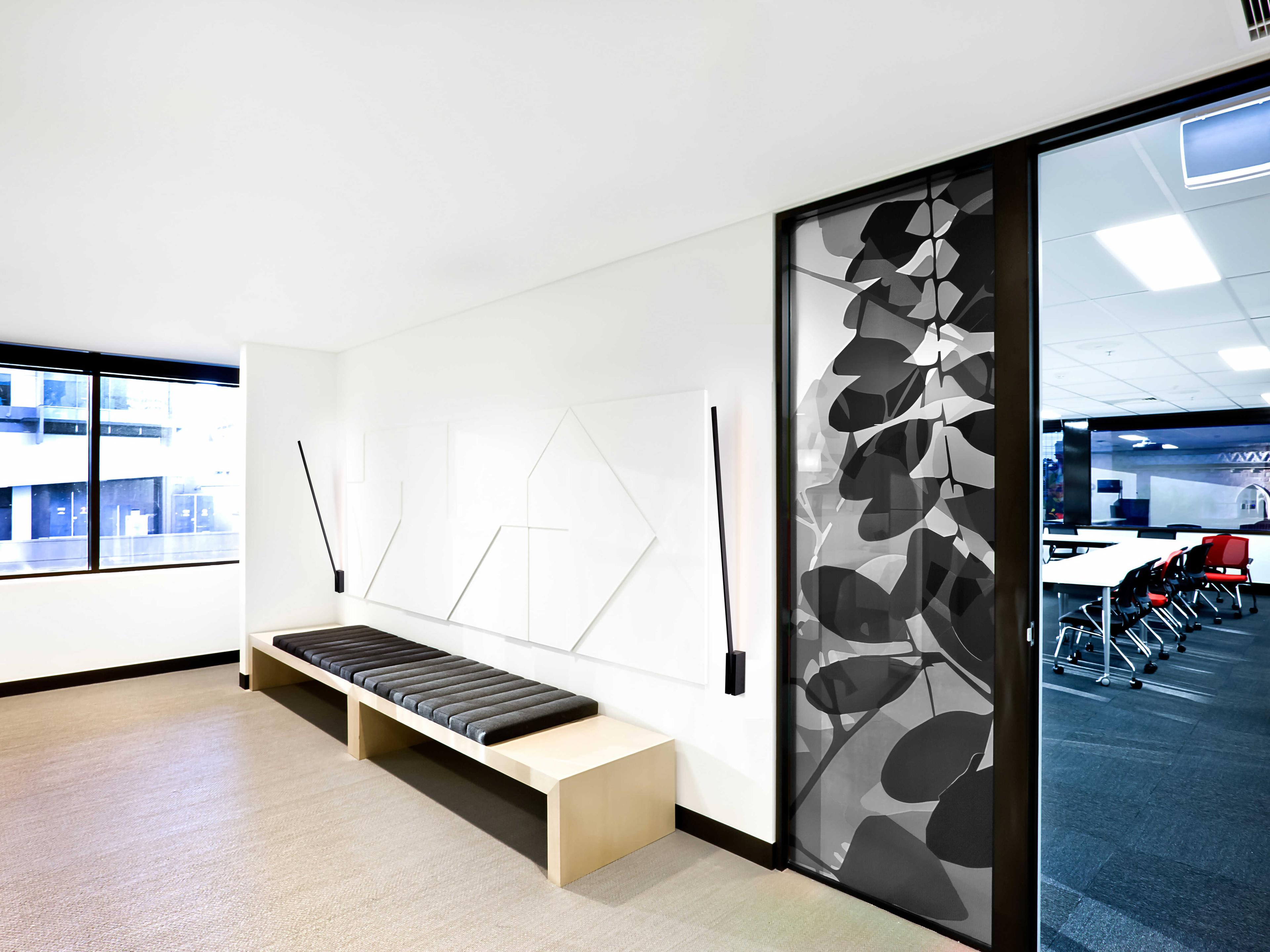 Kuzco Lighting Lever Black Wall Sconce