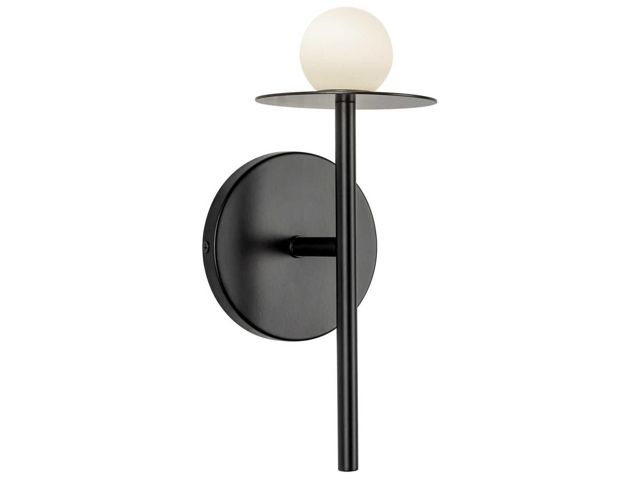 Kuzco Lighting Elixir Black Wall Sconce