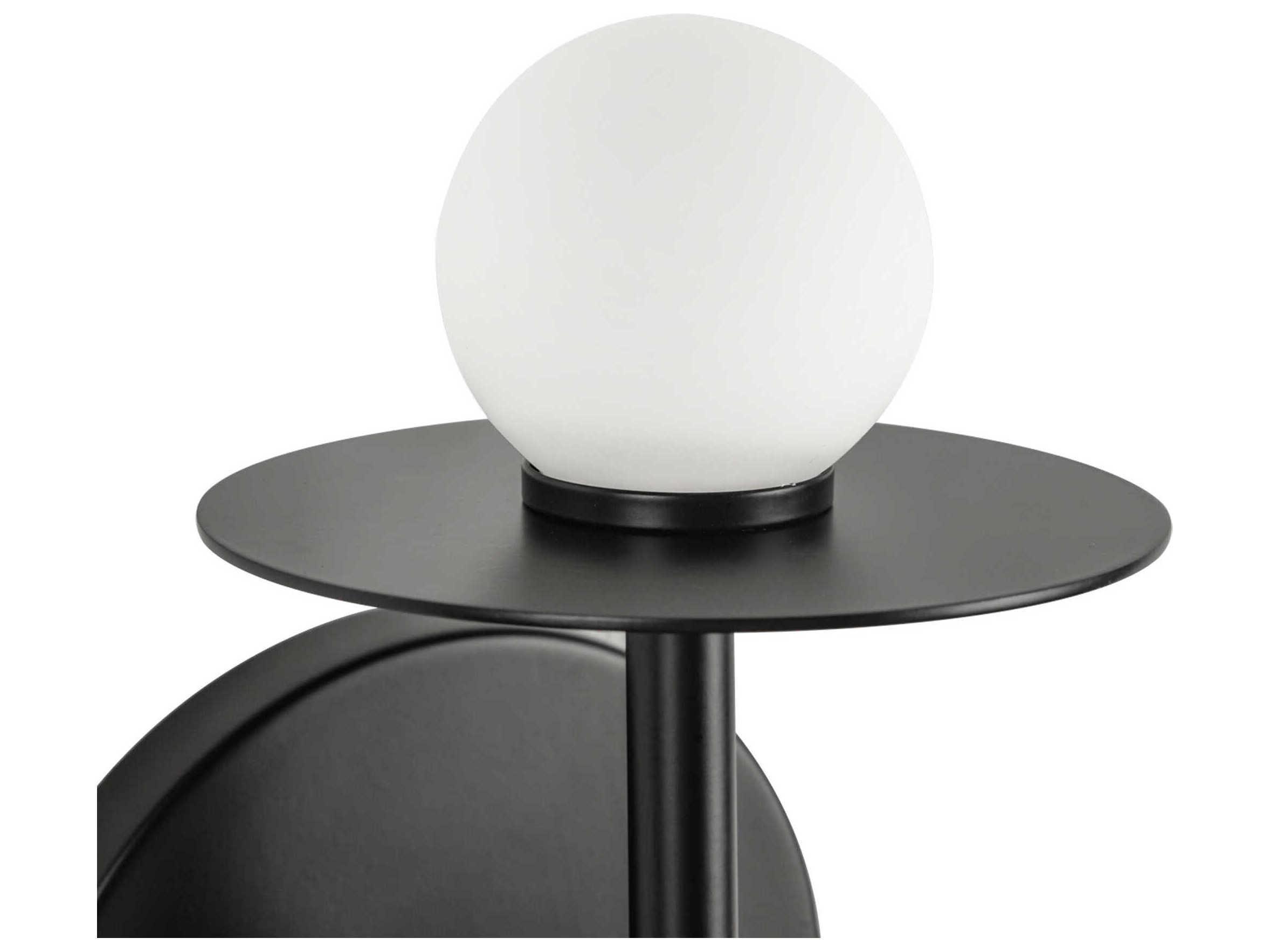 Kuzco Lighting Elixir Black Wall Sconce