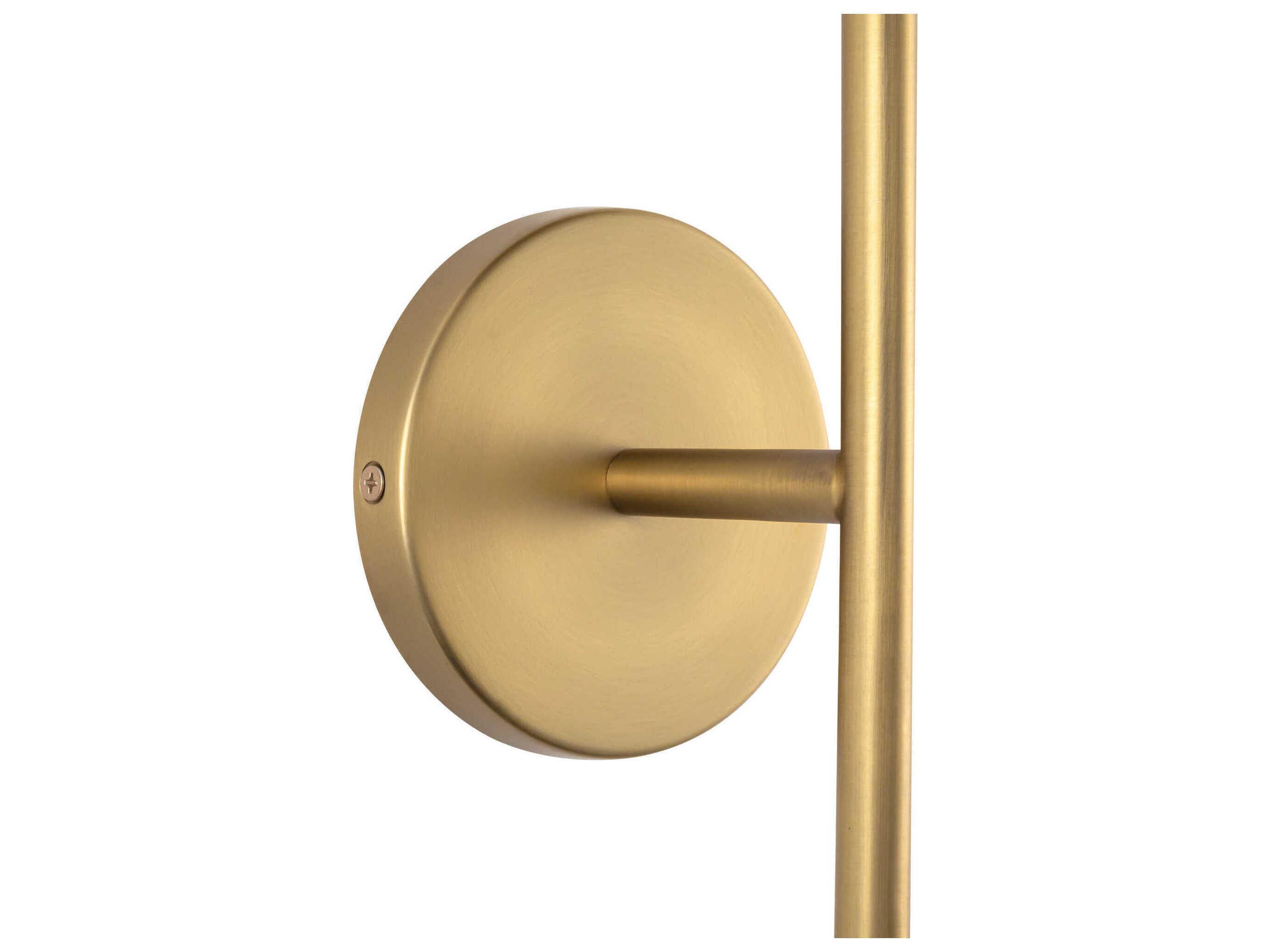 Kuzco Lighting Elixir Brushed Gold Wall Sconce