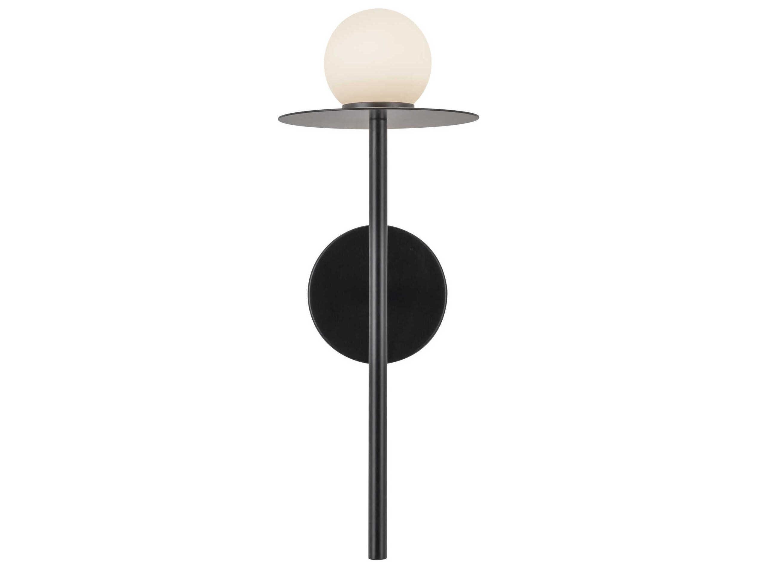 Kuzco Lighting Elixir Black Wall Sconce