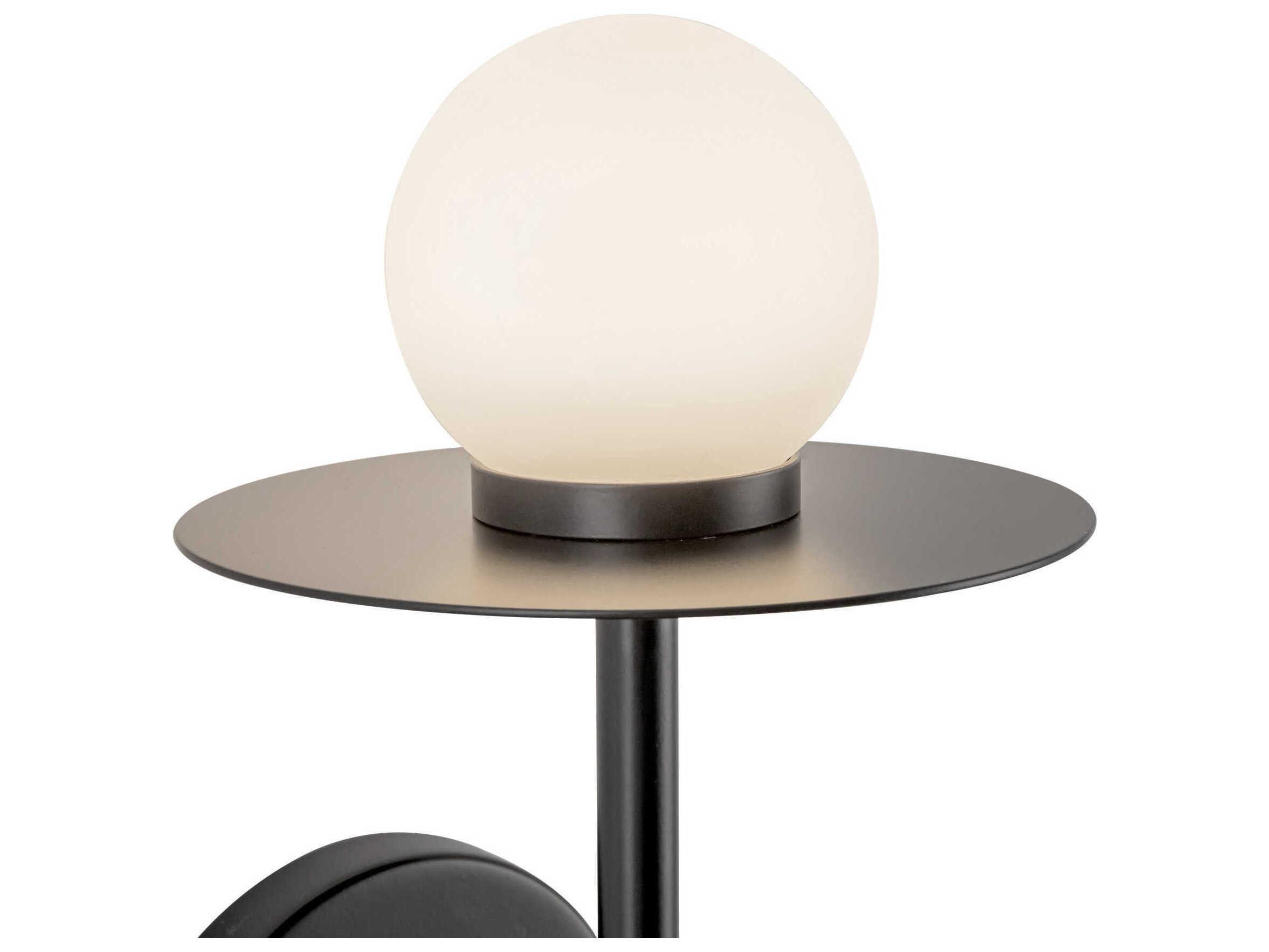 Kuzco Lighting Elixir Black Wall Sconce