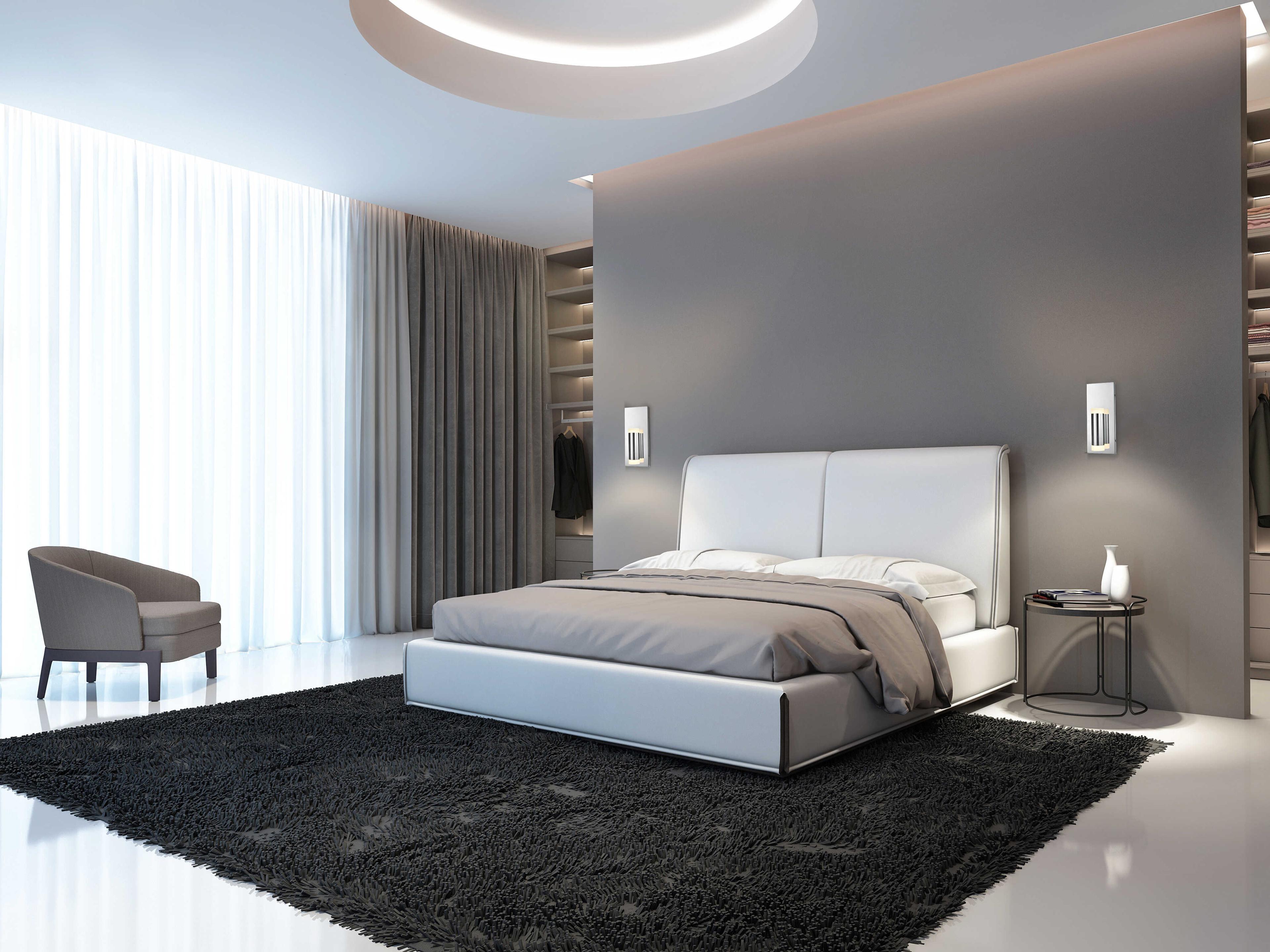 Kuzco Lighting Brazen Chrome Wall Sconce