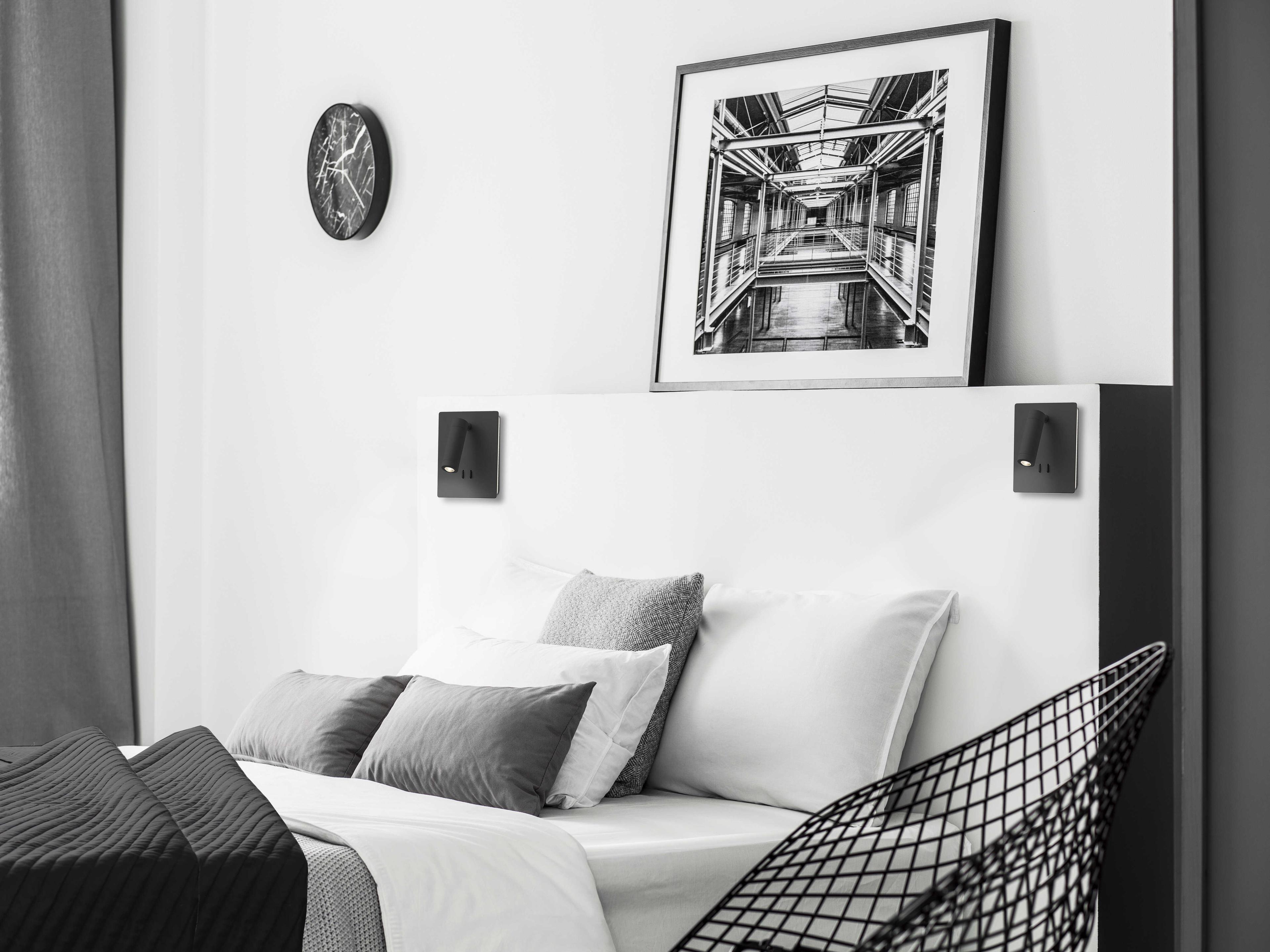 Kuzco Lighting Dorchester Black Wall Sconce