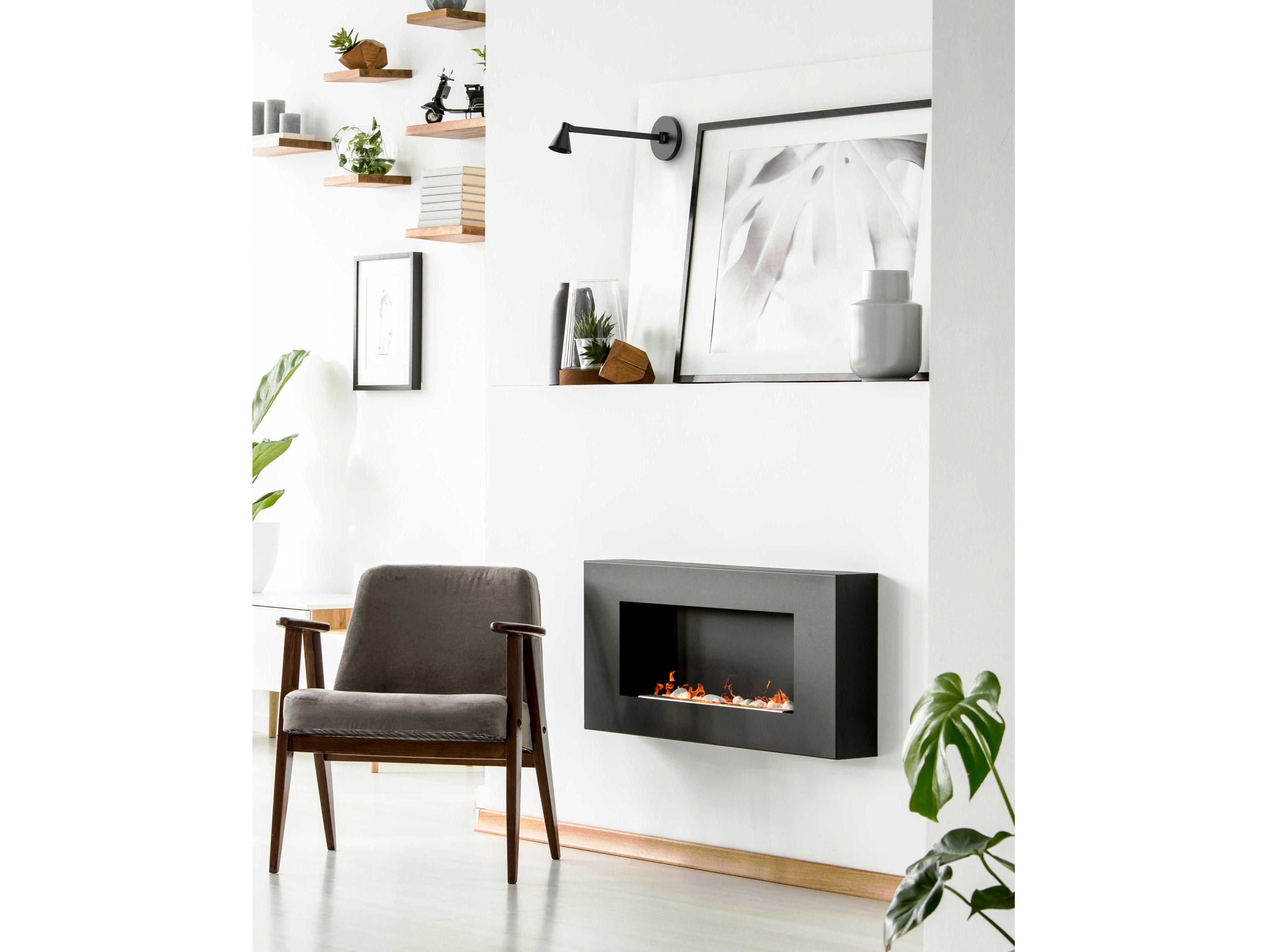 Kuzco Lighting Dune Black Swing Wall Sconce