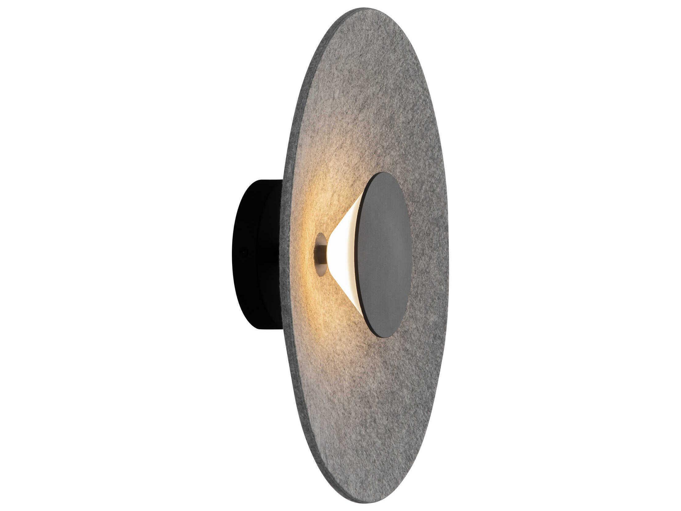 Kuzco Lighting Cruz Gray Wall Sconce