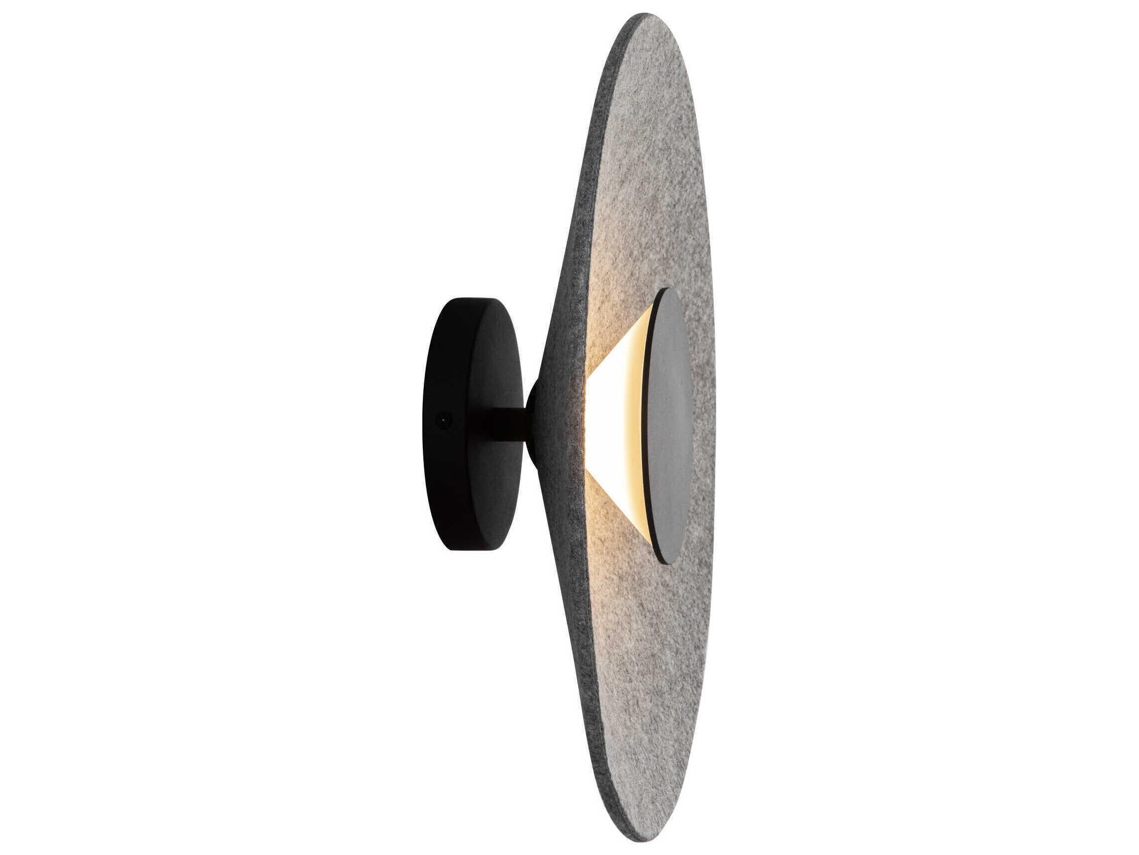 Kuzco Lighting Cruz Gray Wall Sconce